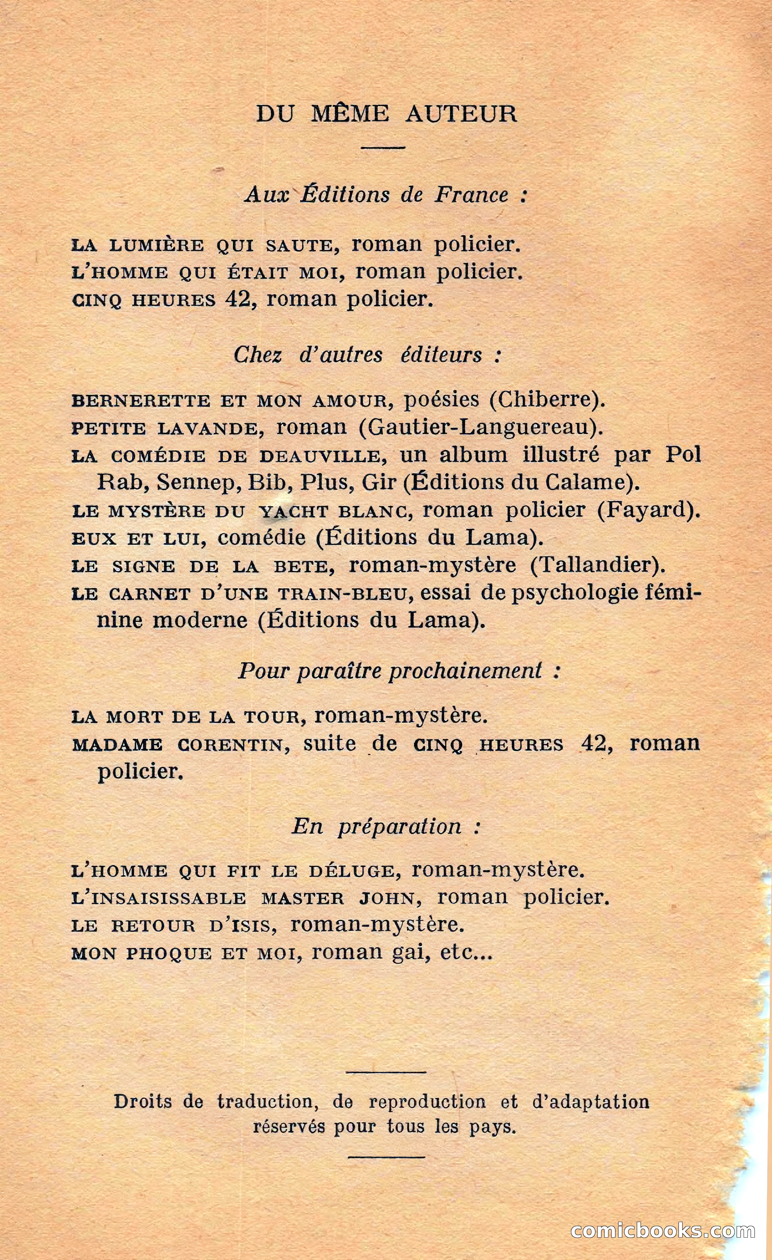 Celle Qui Devait Mourir — page 4 of 314