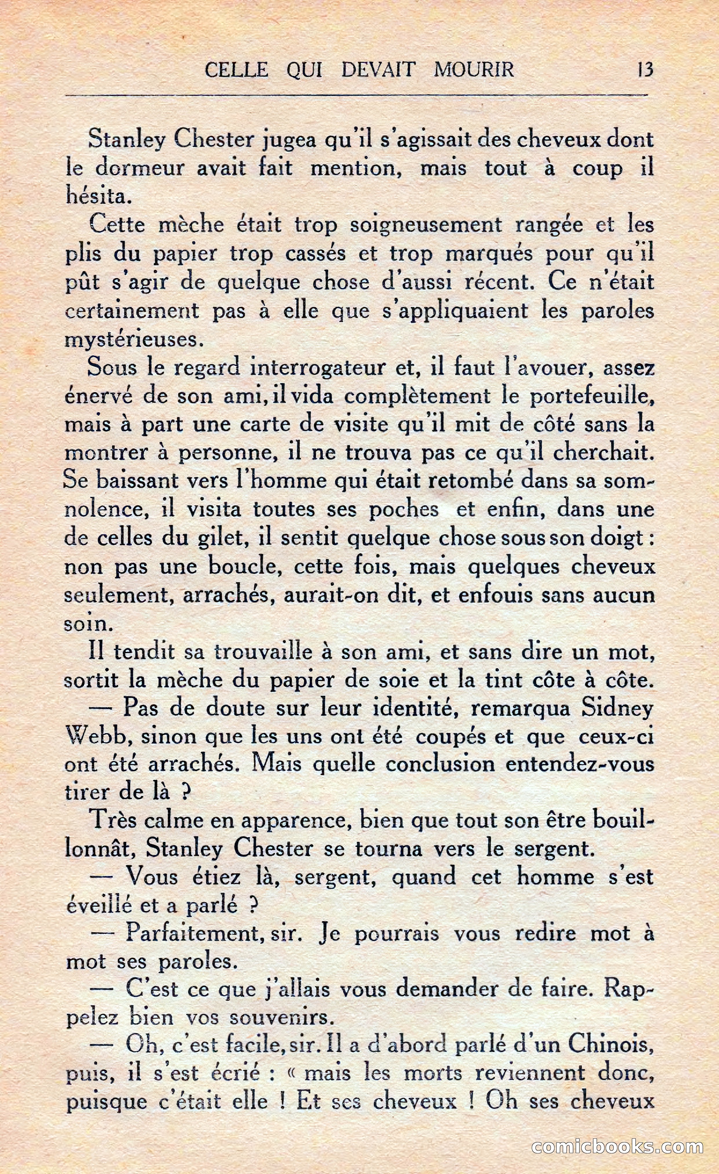 Celle Qui Devait Mourir — page 21 of 314