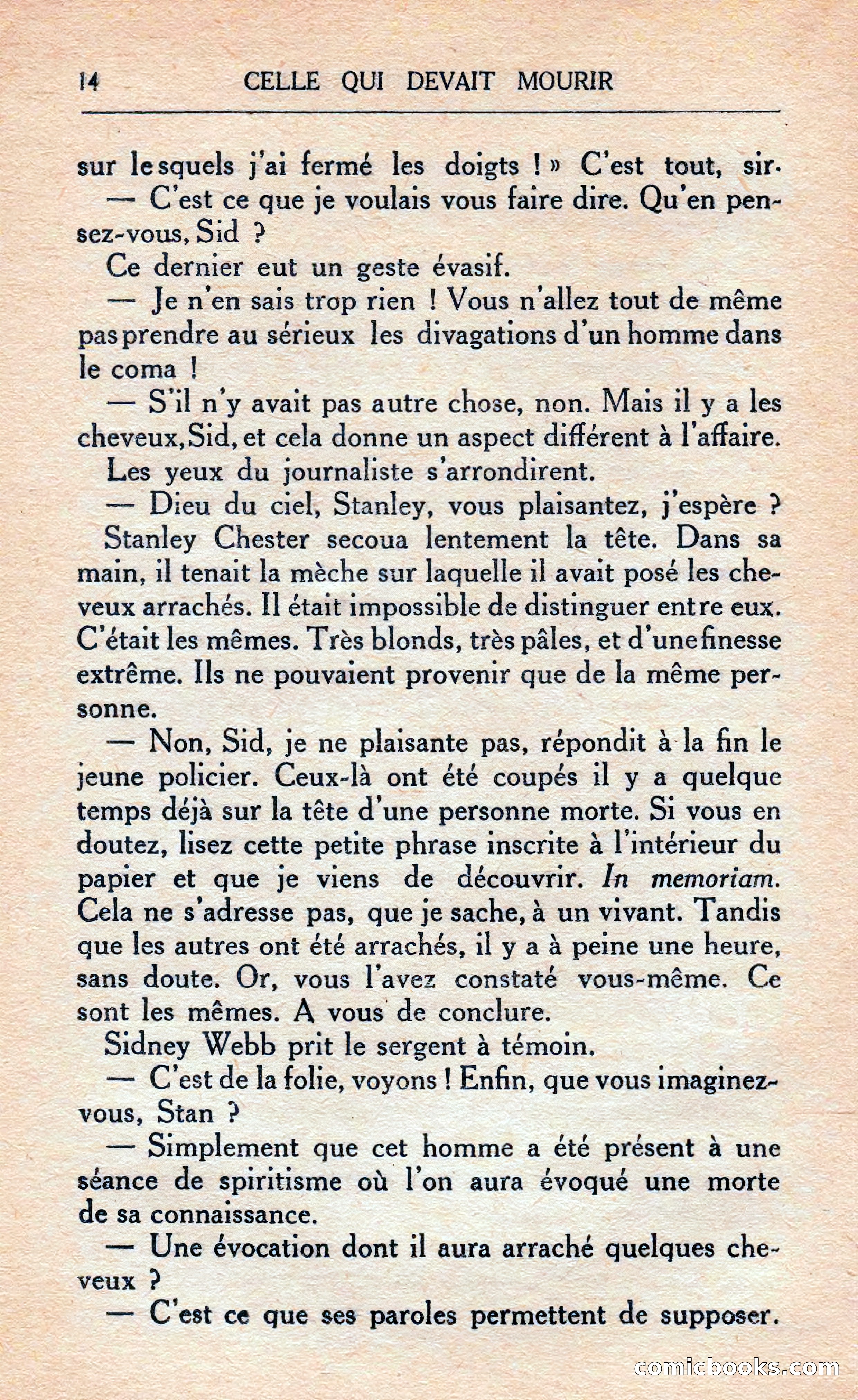 Celle Qui Devait Mourir — page 22 of 314