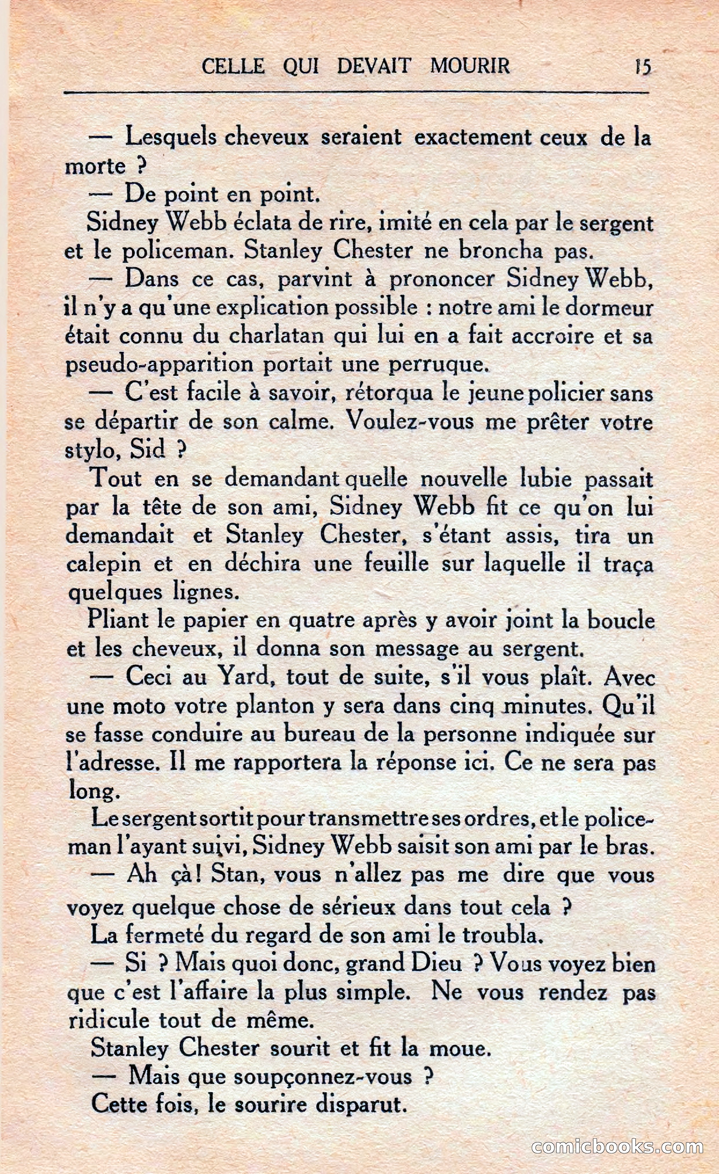 Celle Qui Devait Mourir — page 23 of 314
