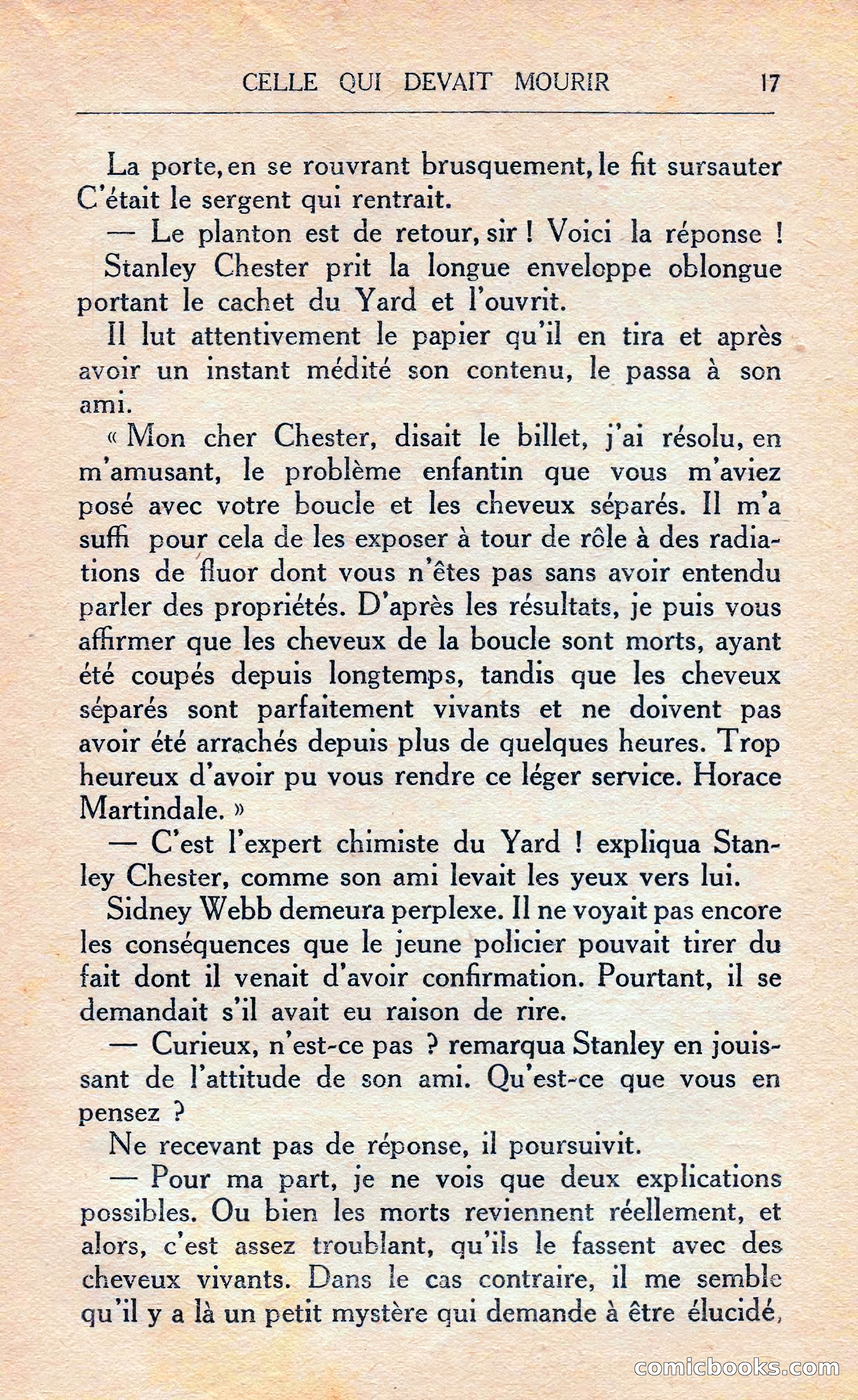 Celle Qui Devait Mourir — page 25 of 314