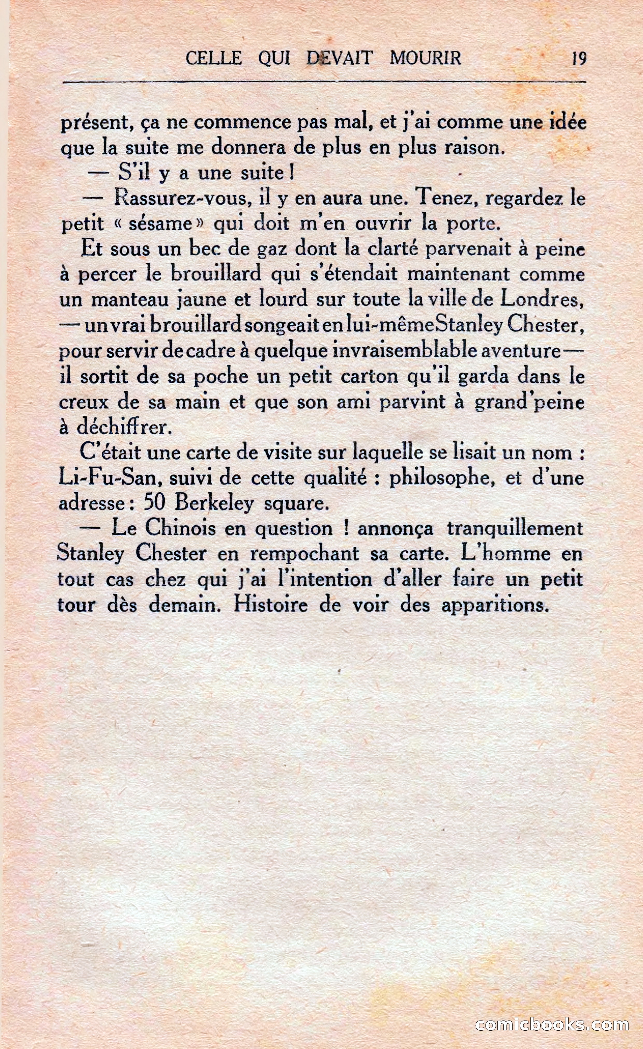 Celle Qui Devait Mourir — page 27 of 314