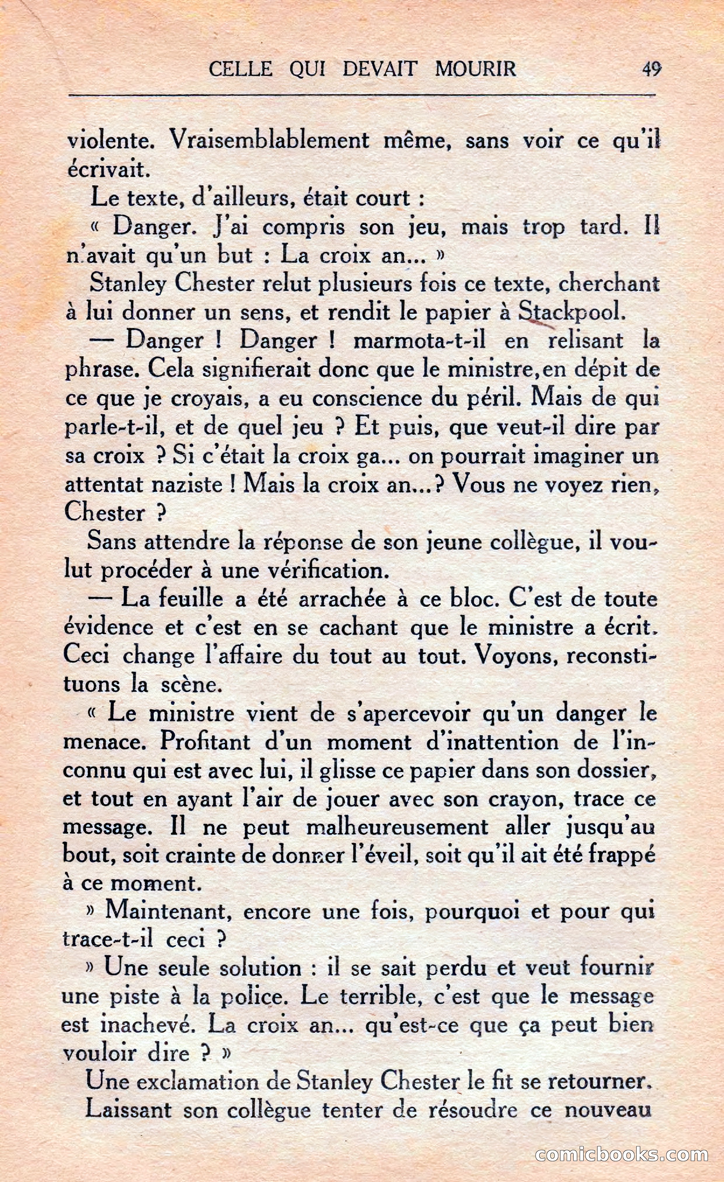 Celle Qui Devait Mourir — page 57 of 314
