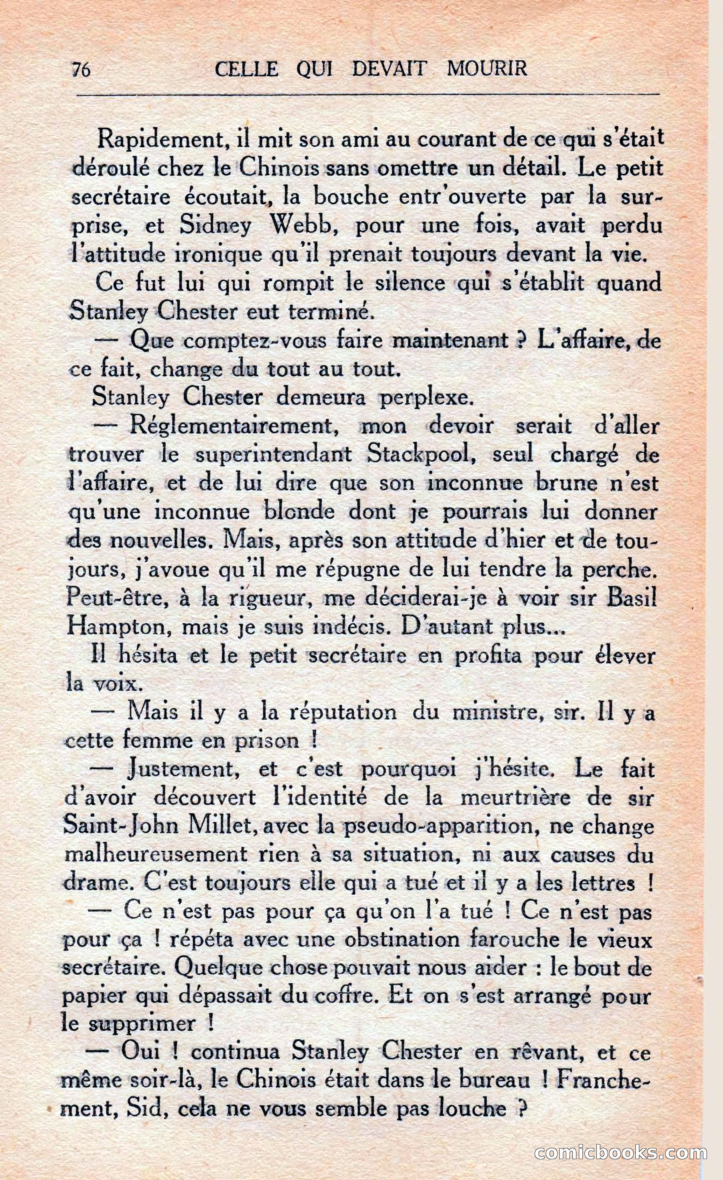 Celle Qui Devait Mourir — page 84 of 314