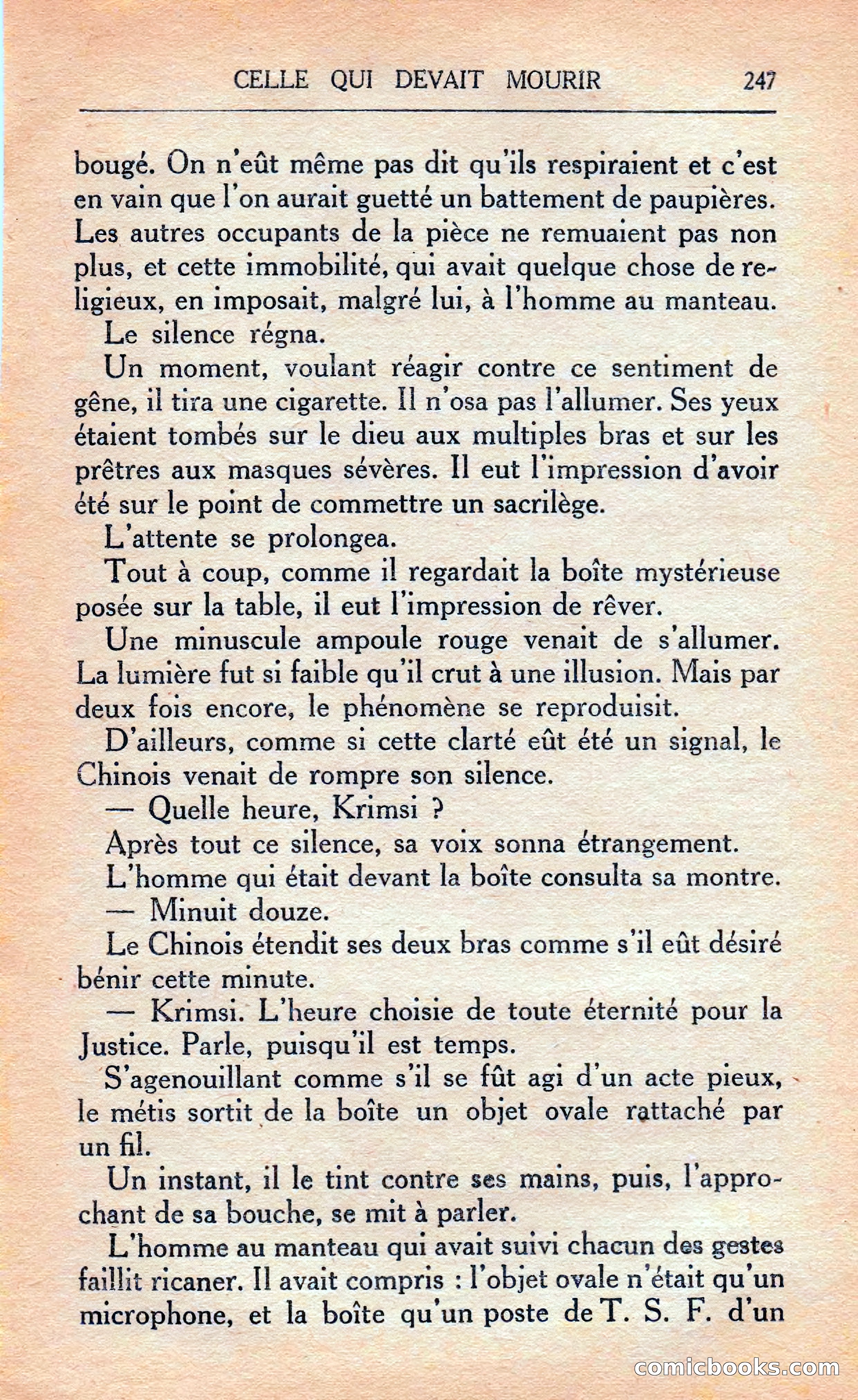 Celle Qui Devait Mourir — page 255 of 314