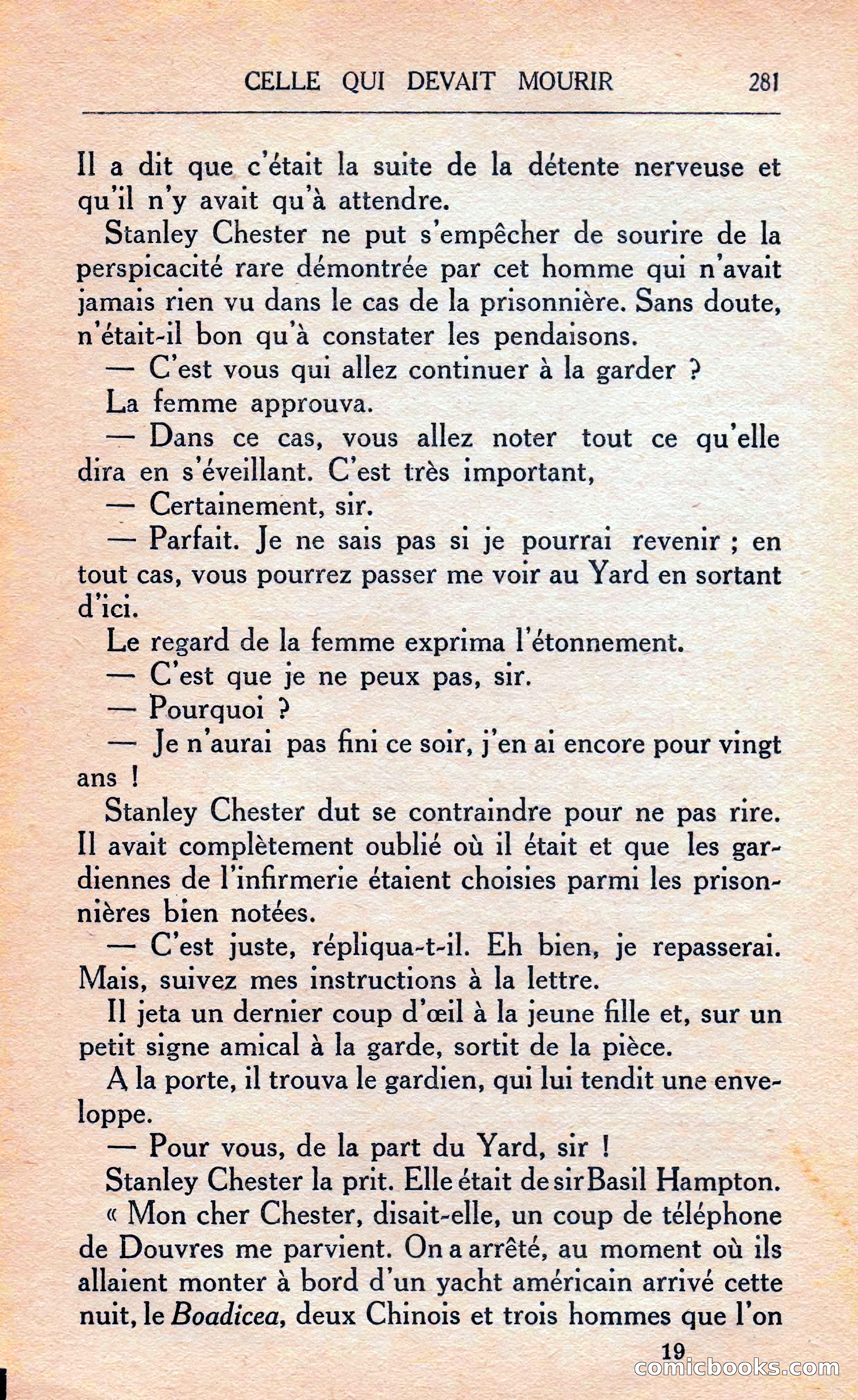 Celle Qui Devait Mourir — page 289 of 314