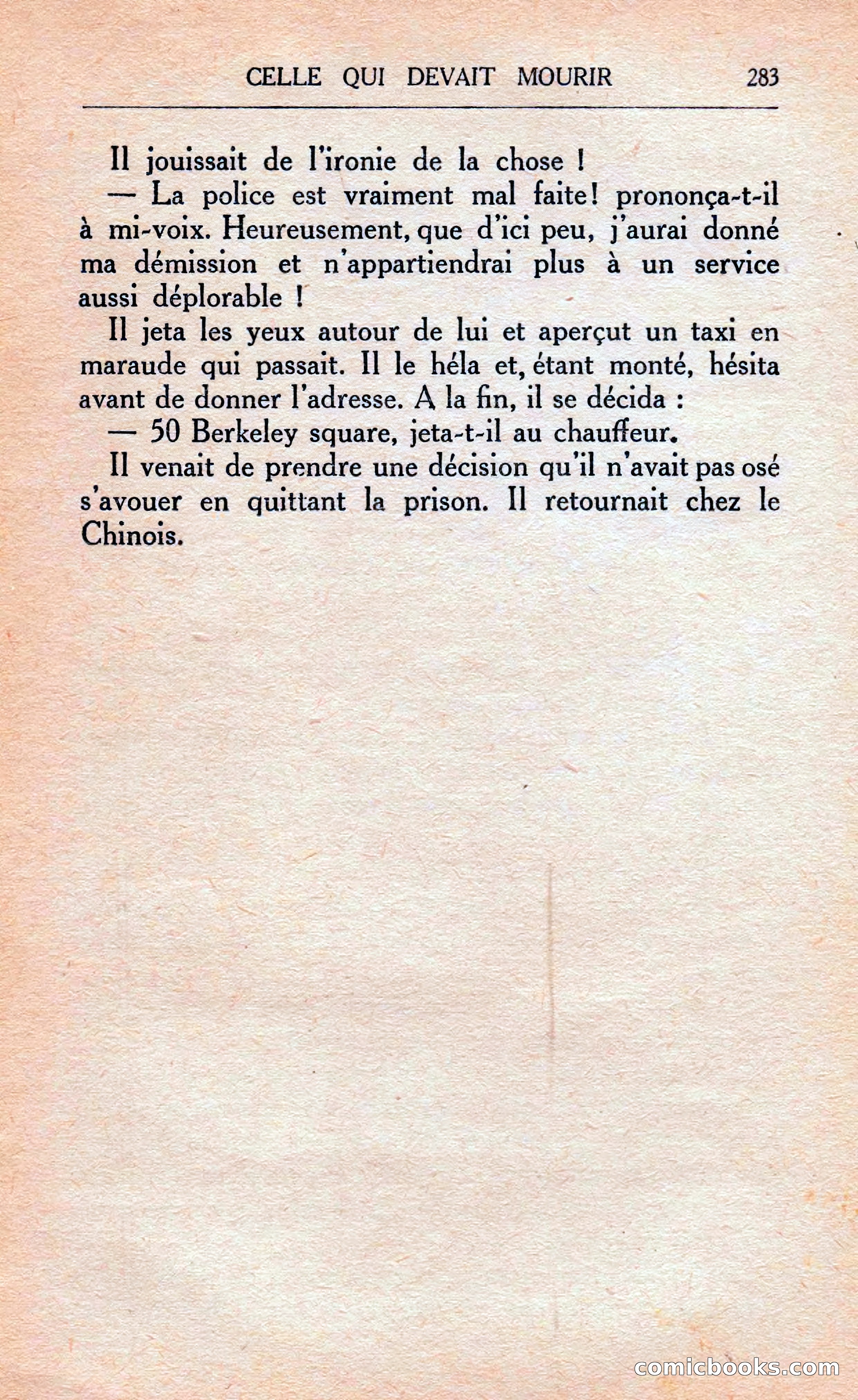 Celle Qui Devait Mourir — page 291 of 314
