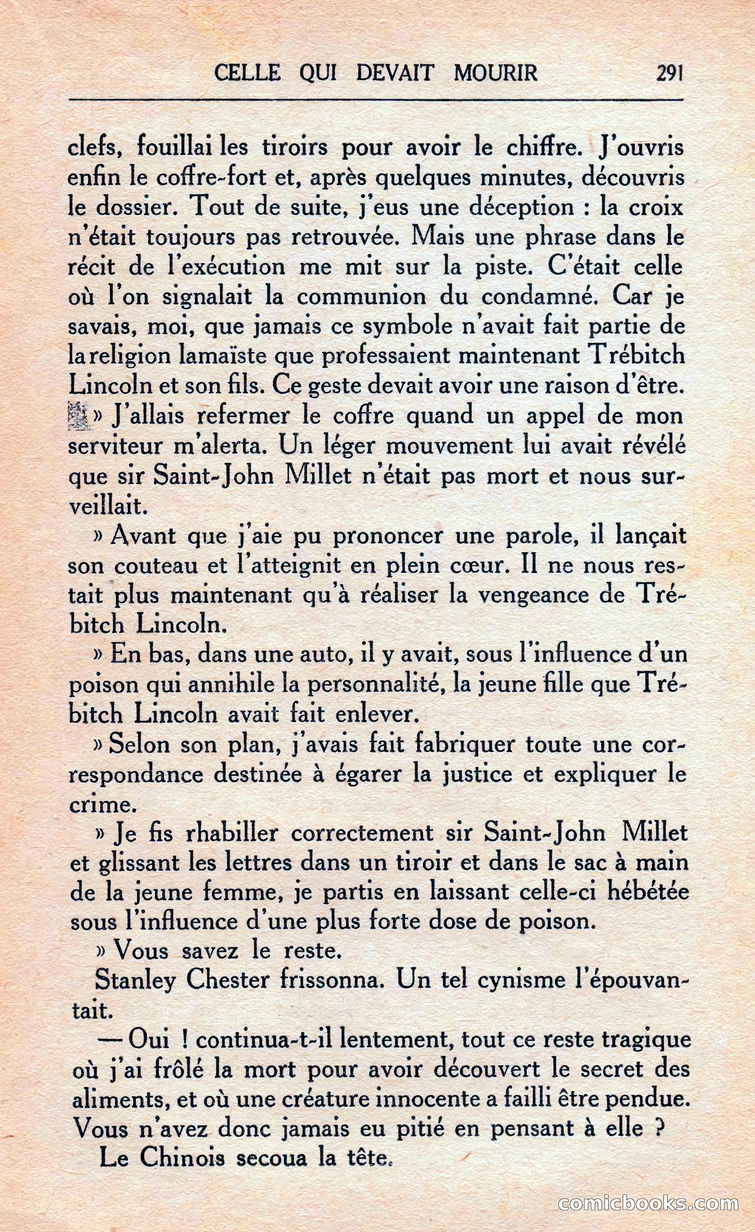 Celle Qui Devait Mourir — page 299 of 314