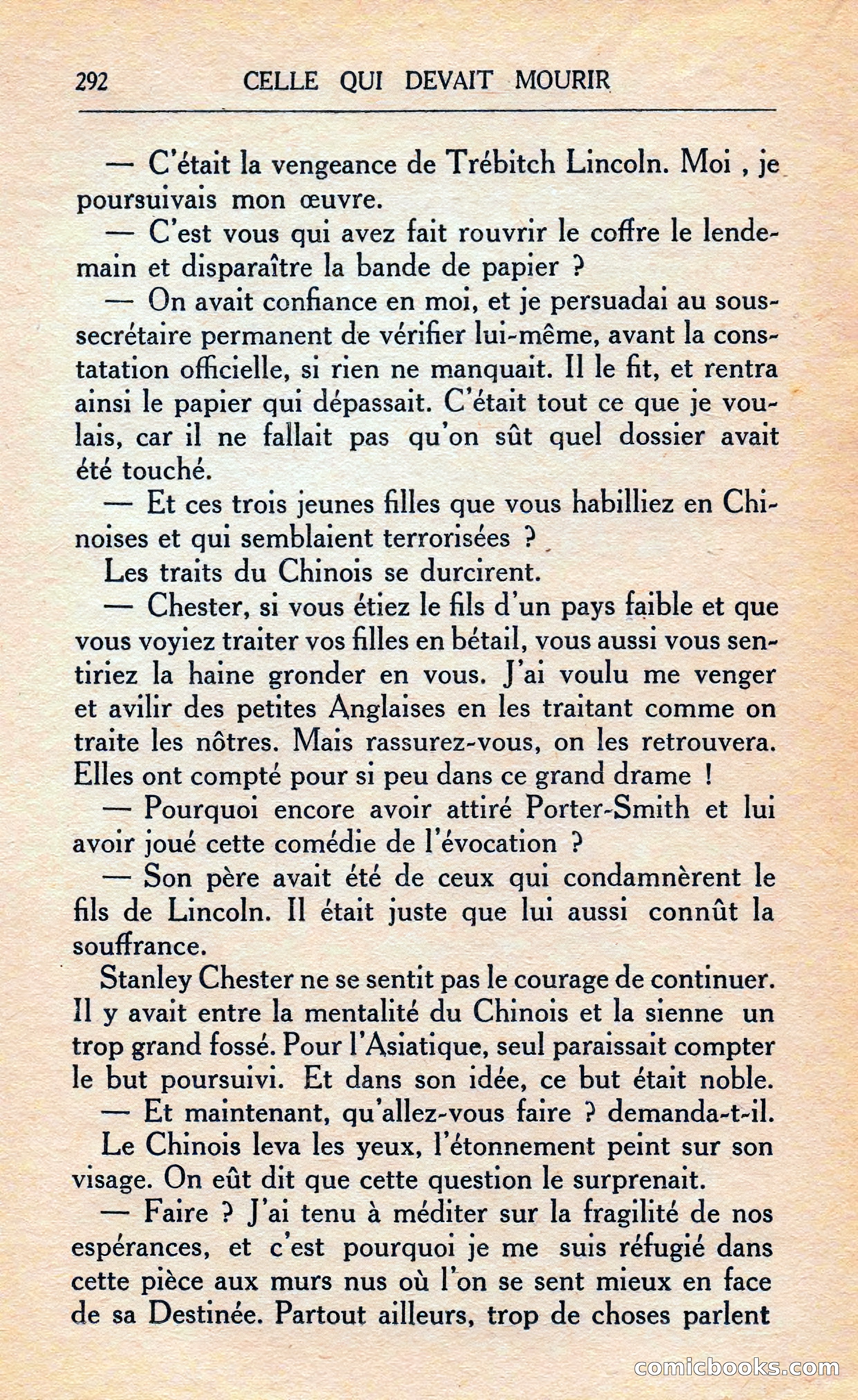 Celle Qui Devait Mourir — page 300 of 314