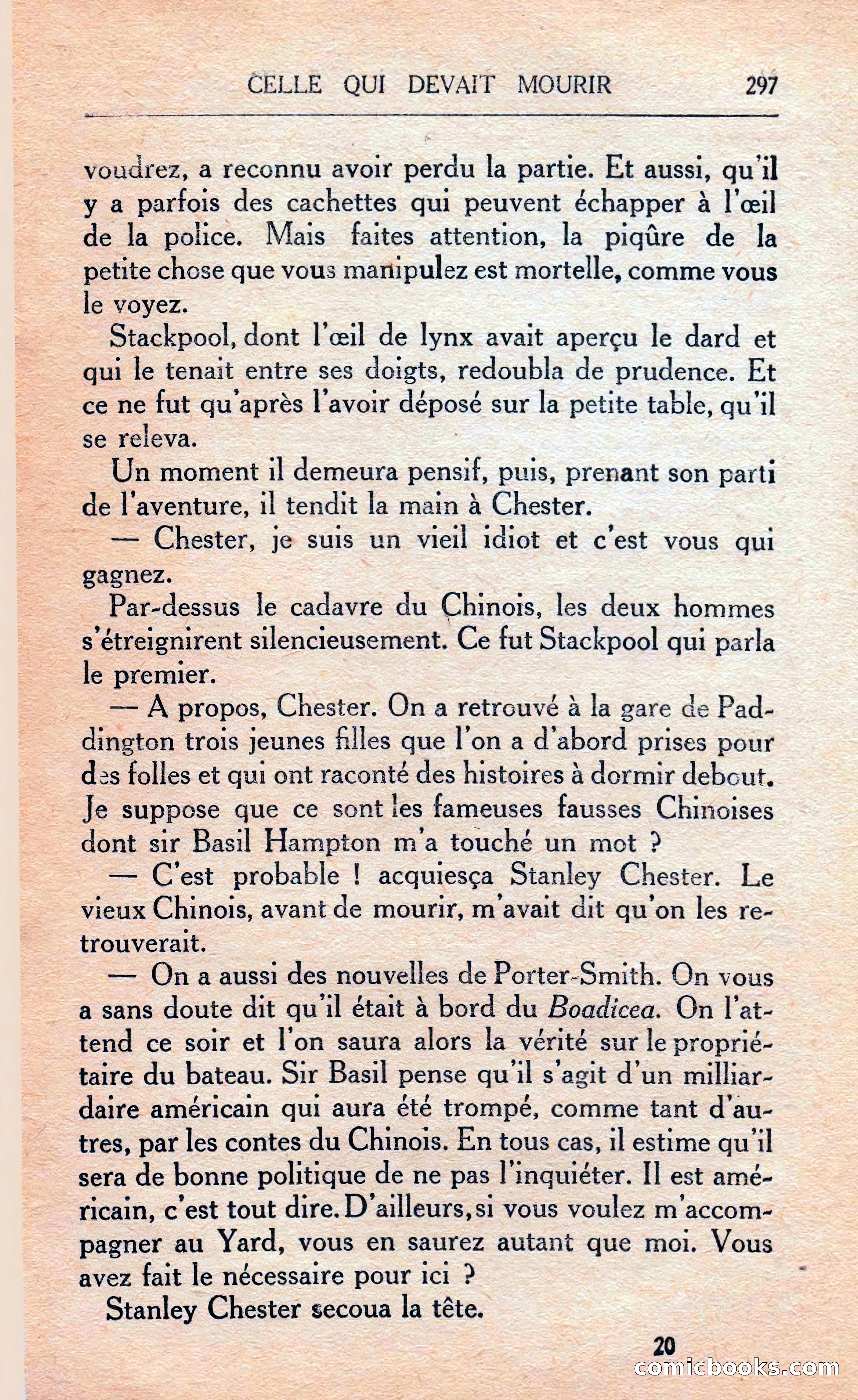 Celle Qui Devait Mourir — page 305 of 314
