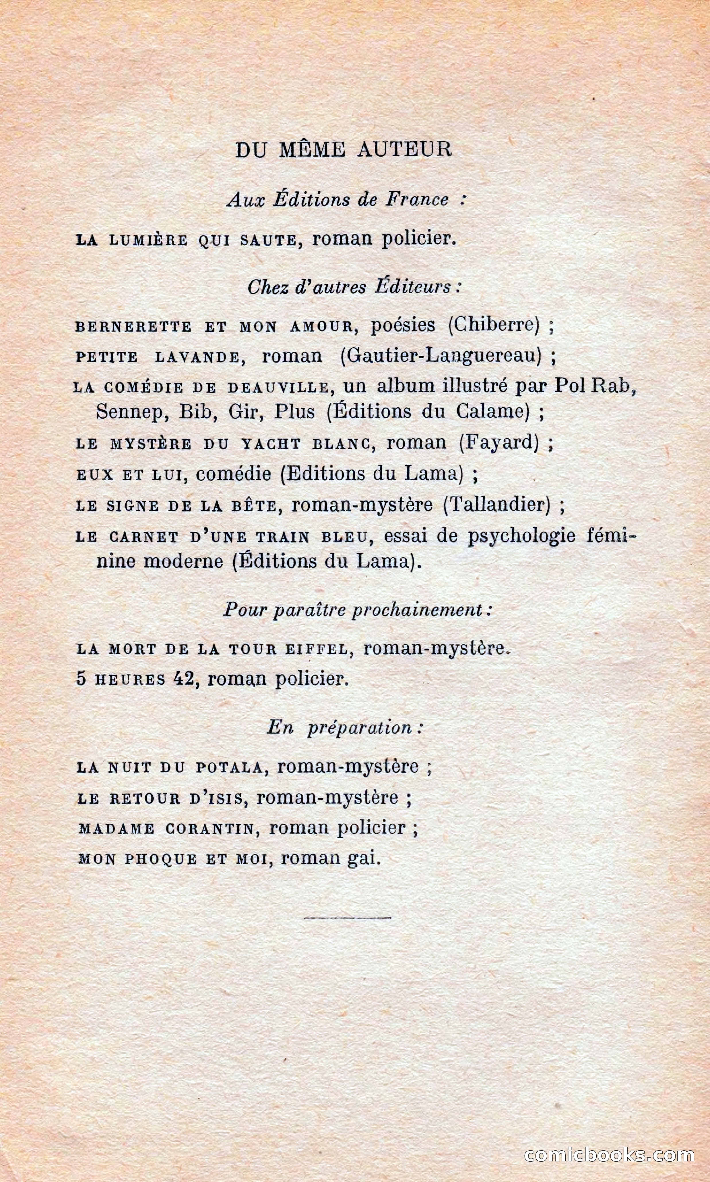 L'homme Qui Était Moi — page 4 of 309
