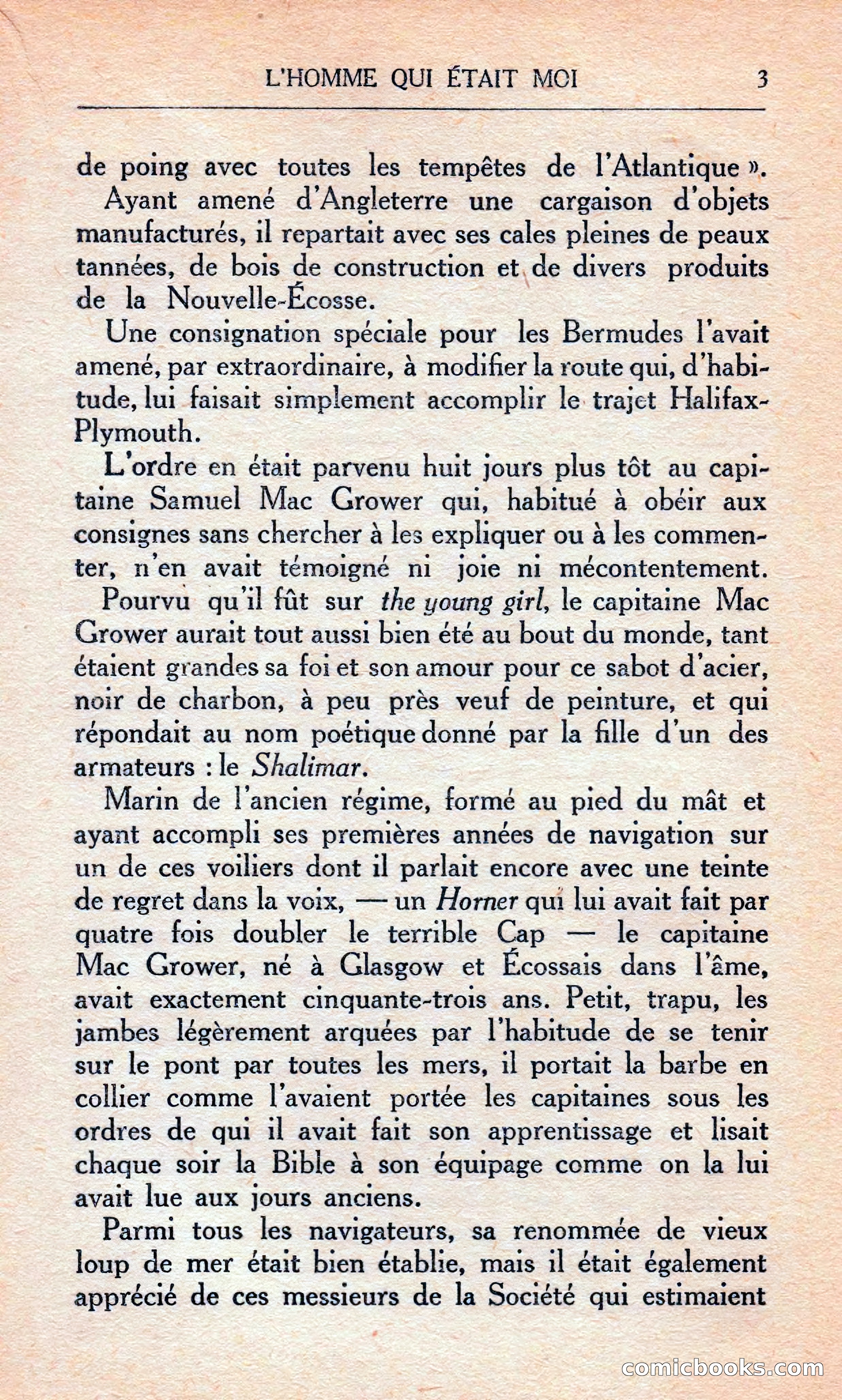 L'homme Qui Était Moi — page 9 of 309
