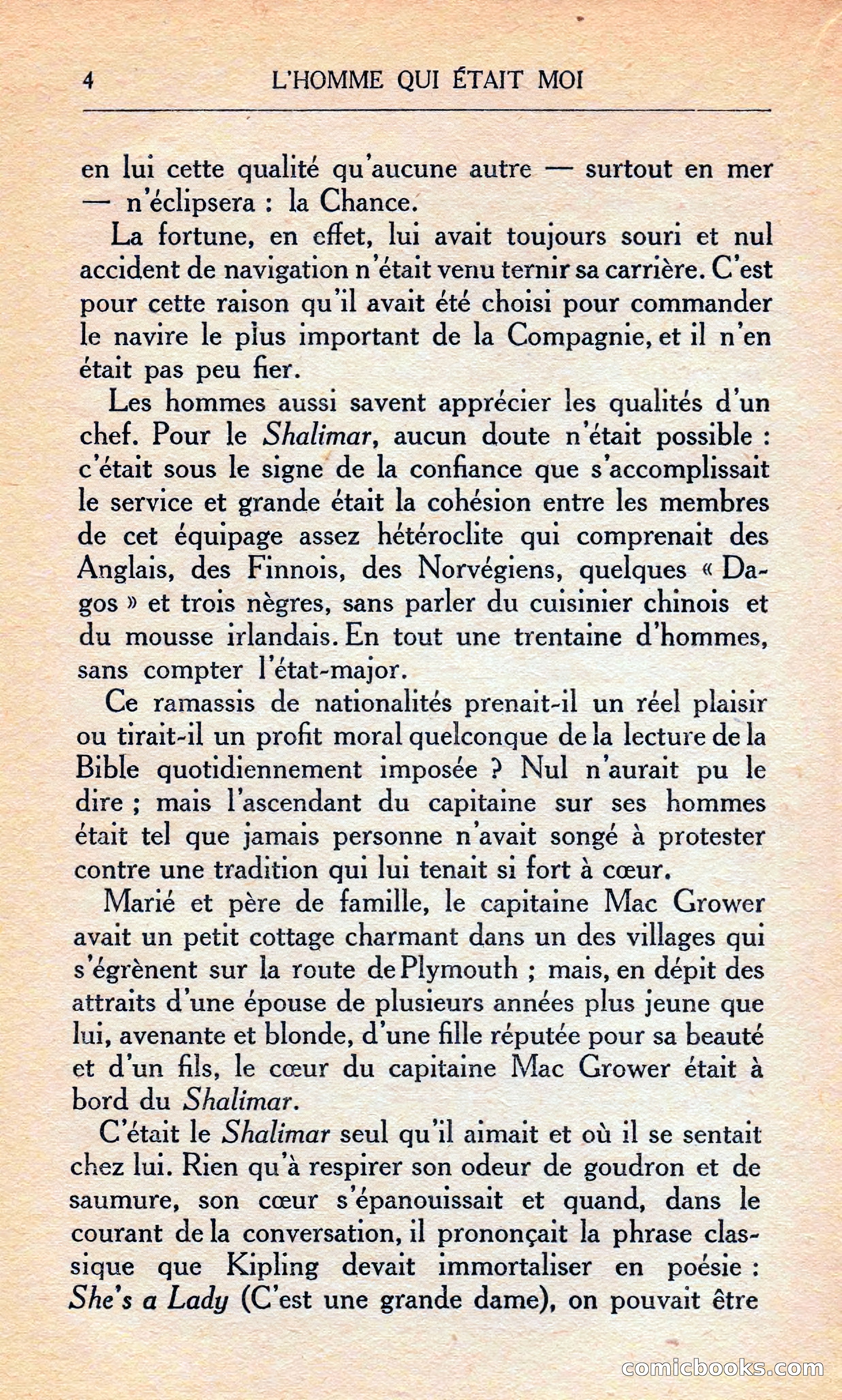 L'homme Qui Était Moi — page 10 of 309