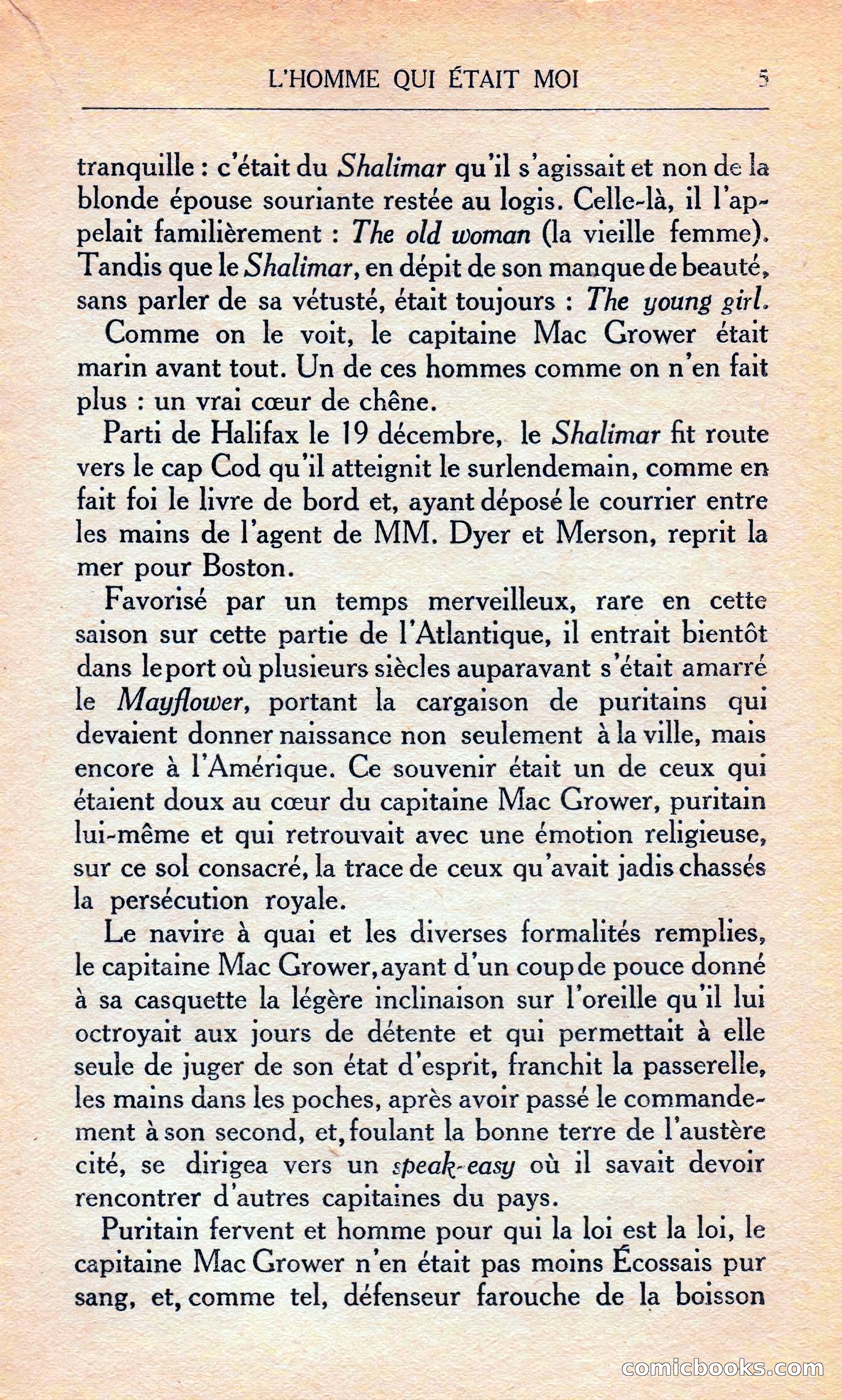 L'homme Qui Était Moi — page 11 of 309