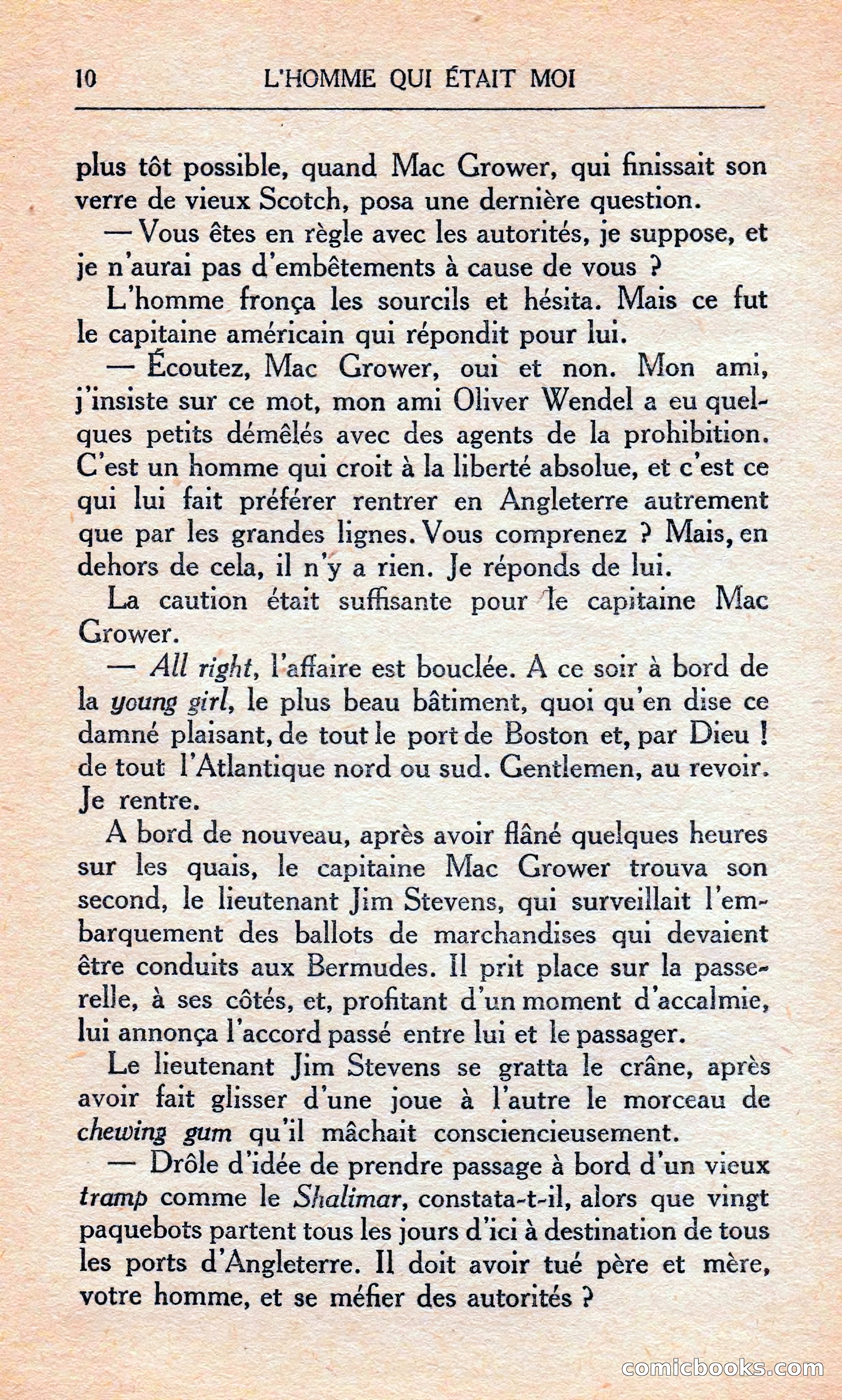 L'homme Qui Était Moi — page 16 of 309
