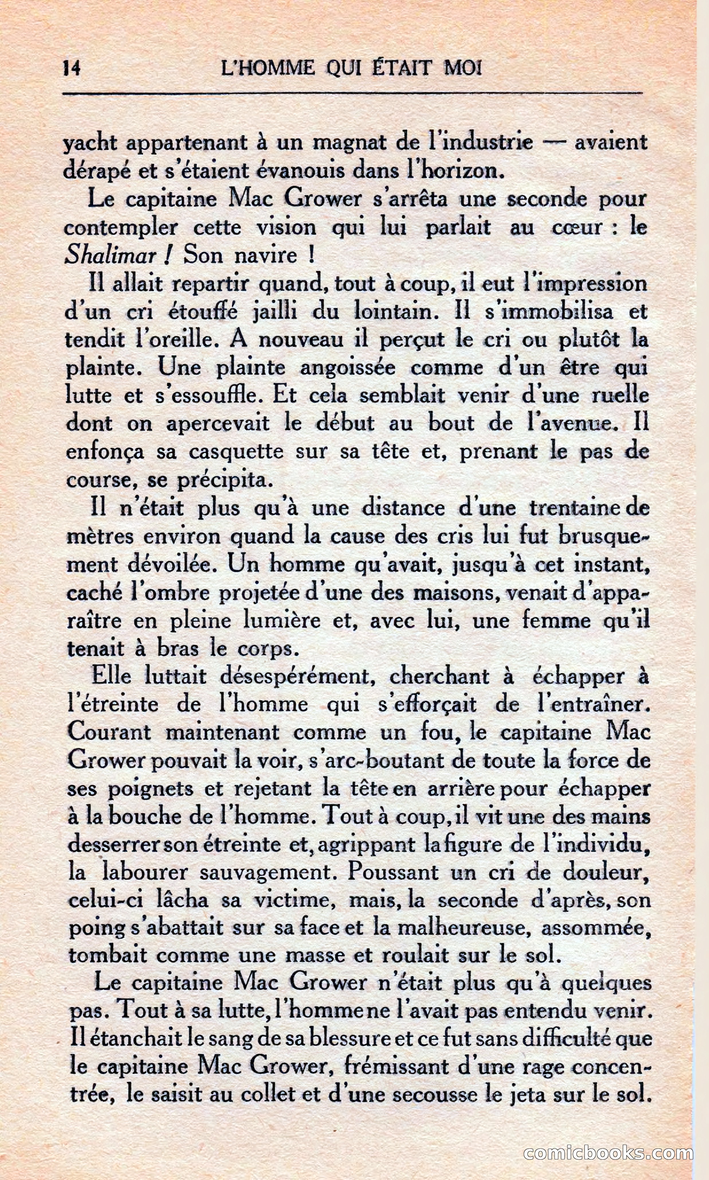 L'homme Qui Était Moi — page 20 of 309