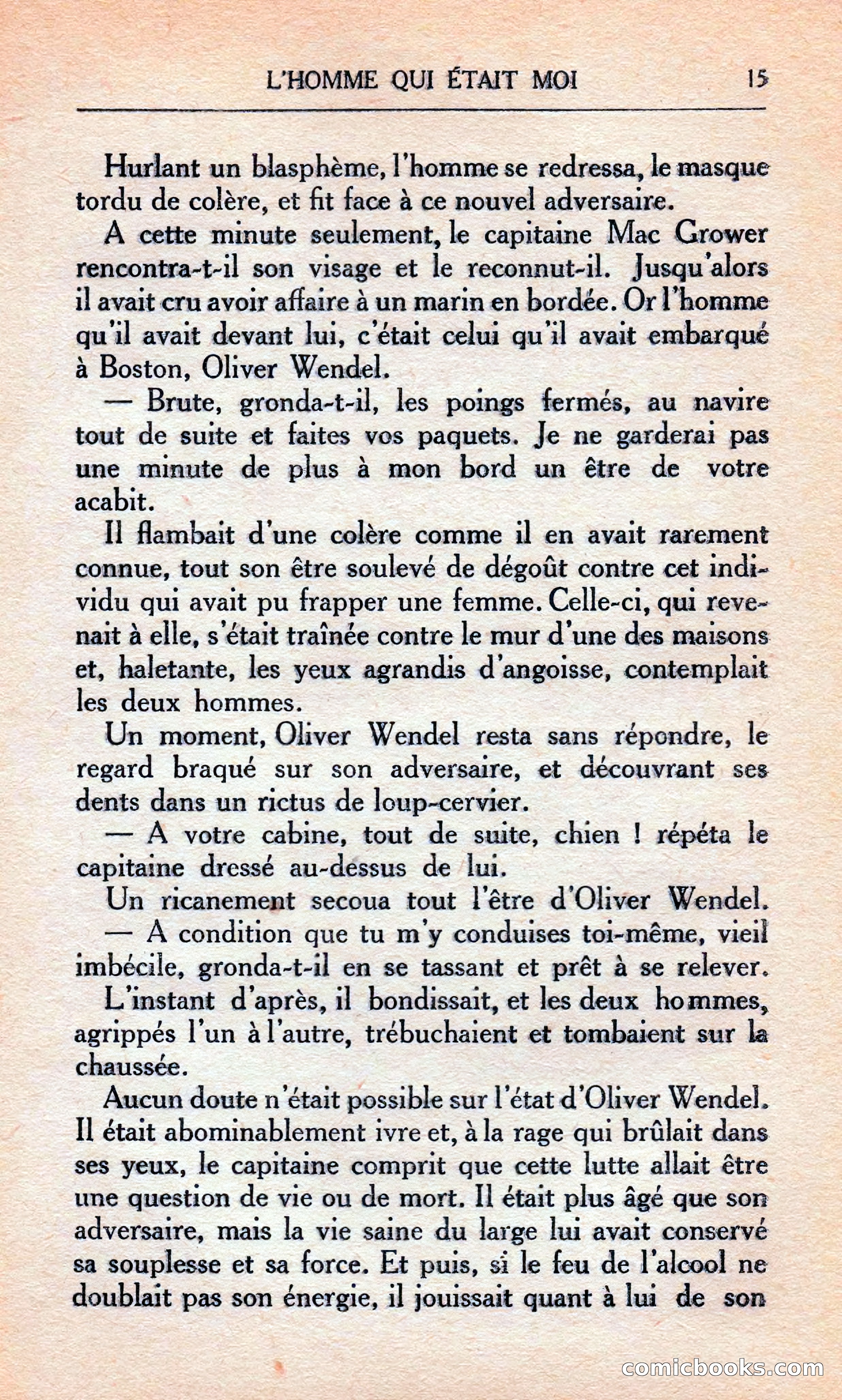 L'homme Qui Était Moi — page 21 of 309