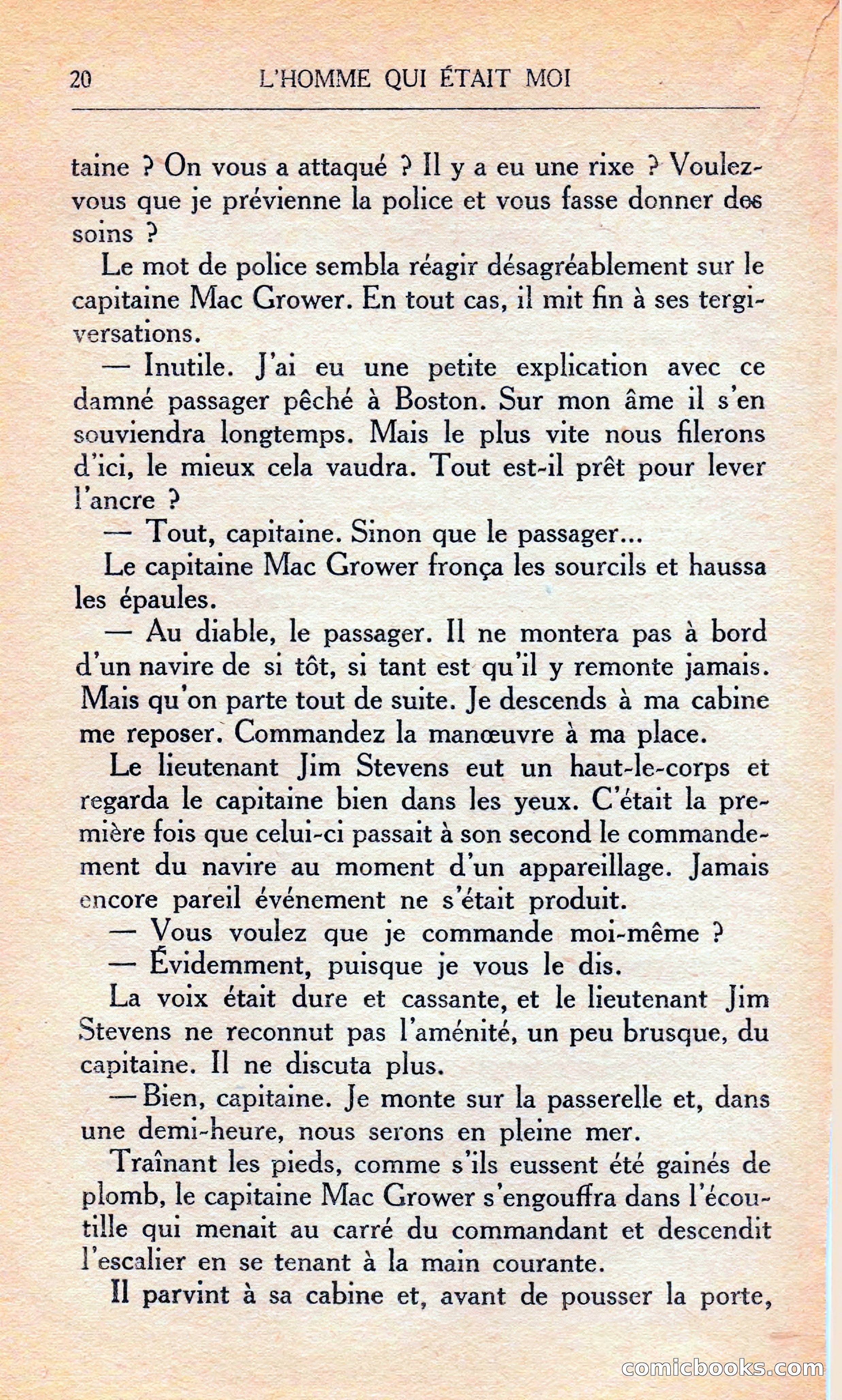 L'homme Qui Était Moi — page 26 of 309