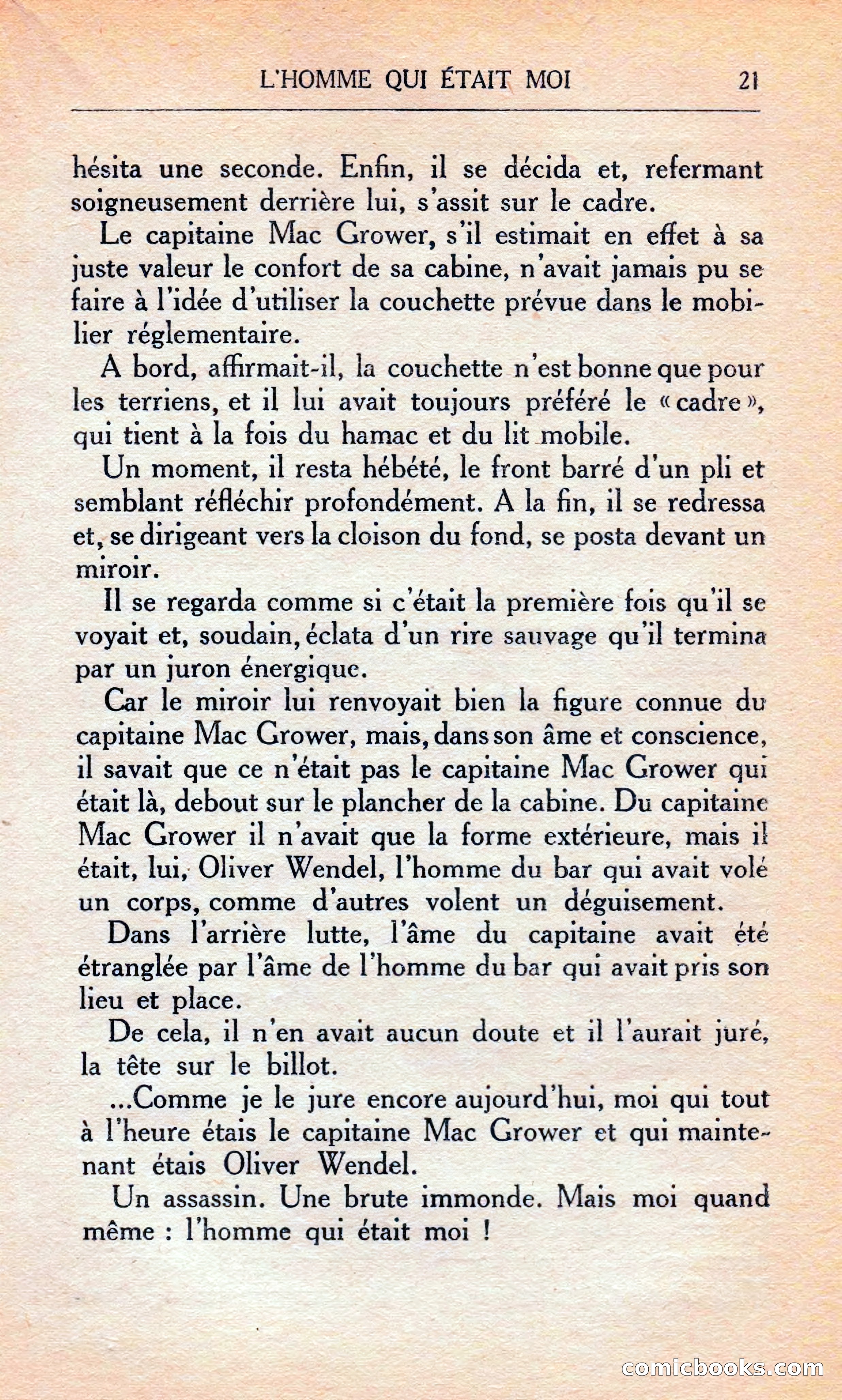 L'homme Qui Était Moi — page 27 of 309