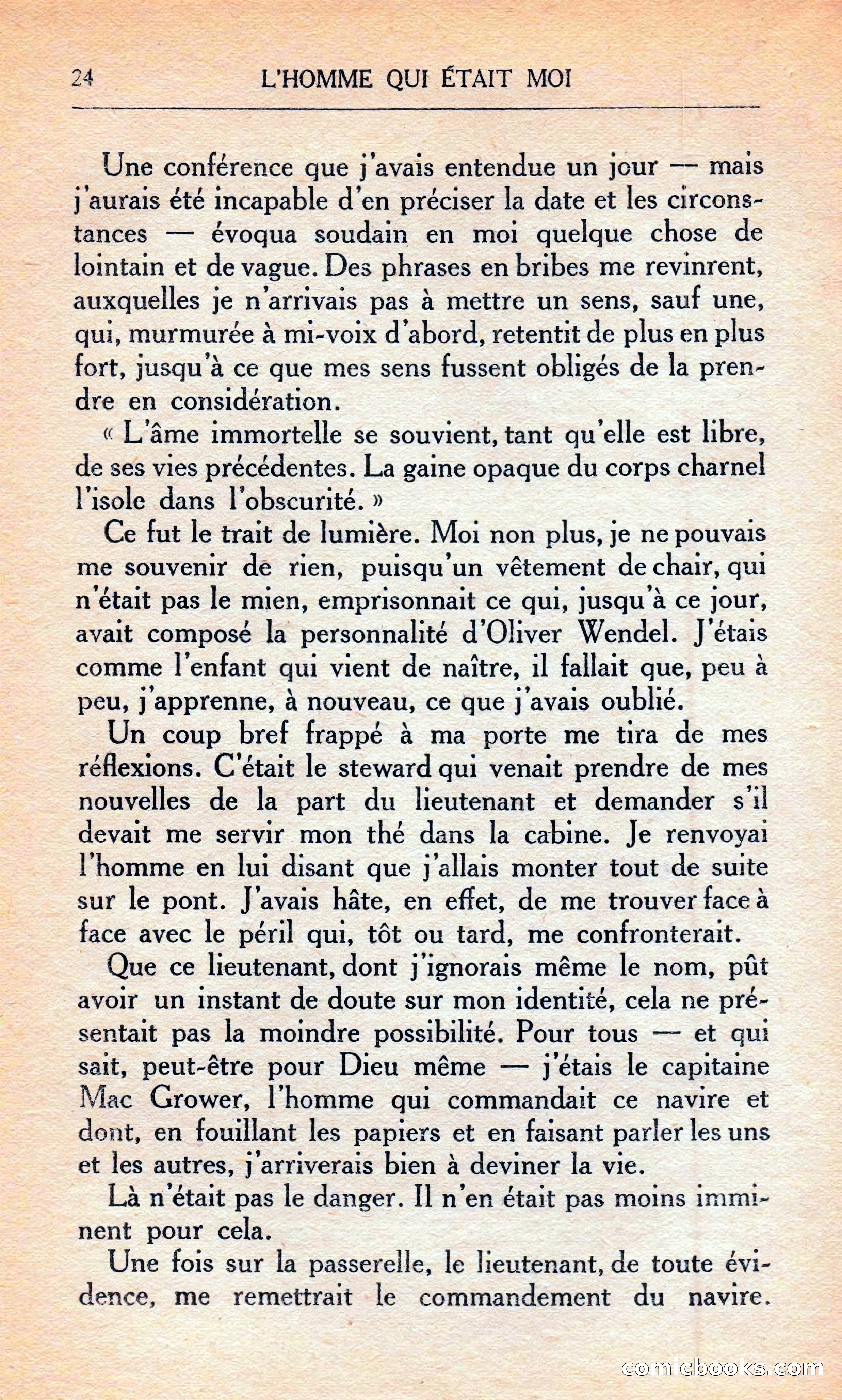 L'homme Qui Était Moi — page 30 of 309