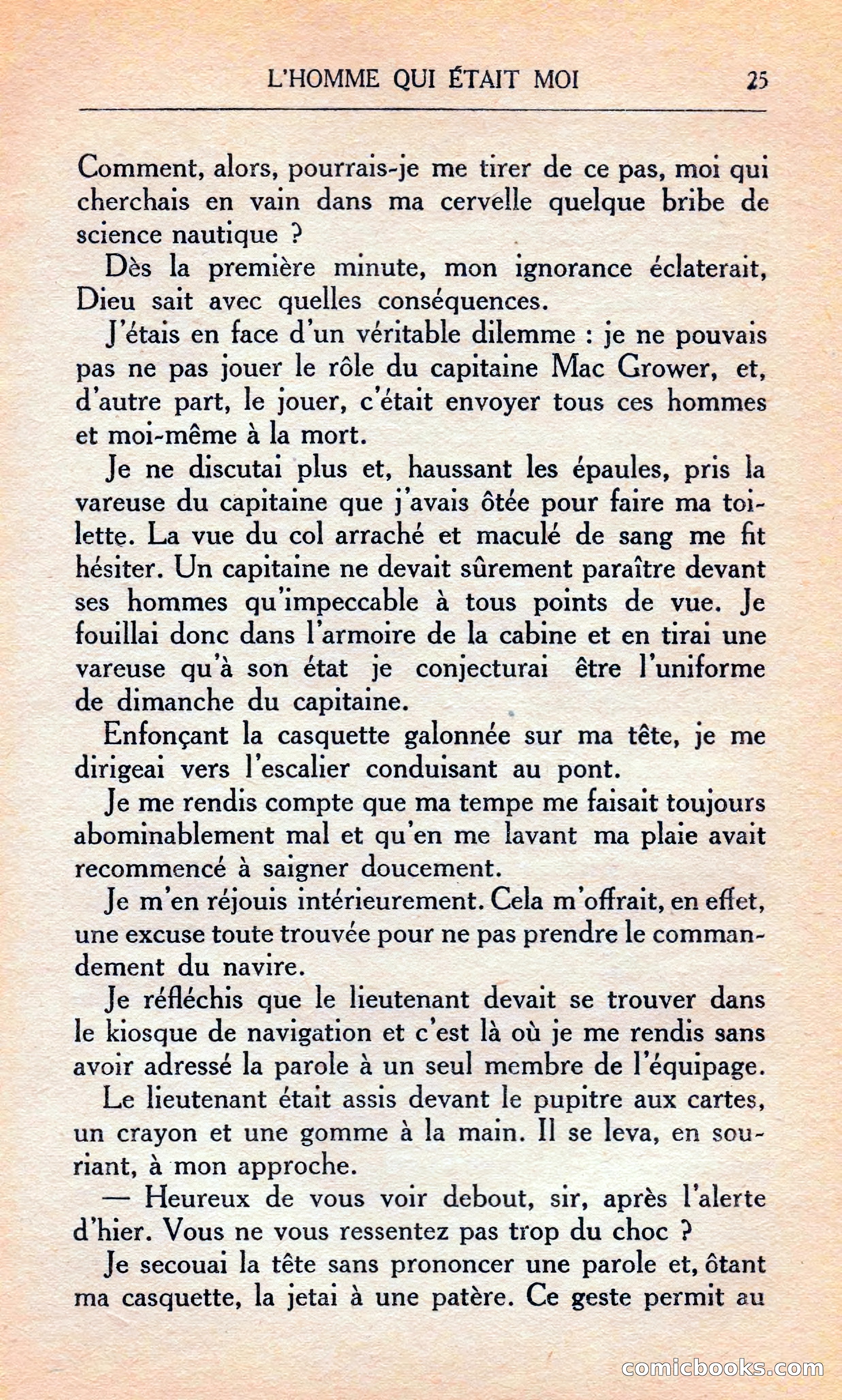 L'homme Qui Était Moi — page 31 of 309