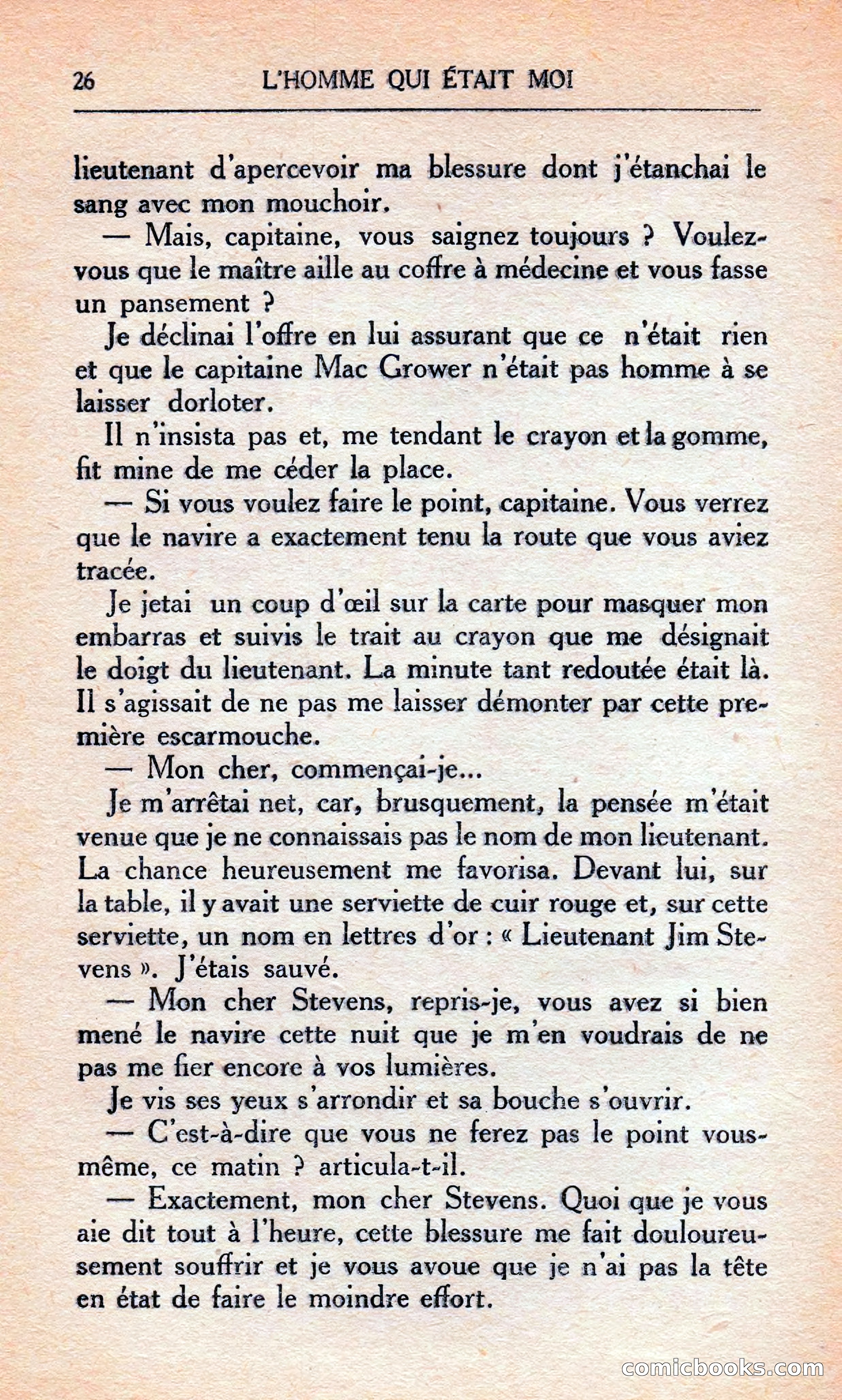 L'homme Qui Était Moi — page 32 of 309