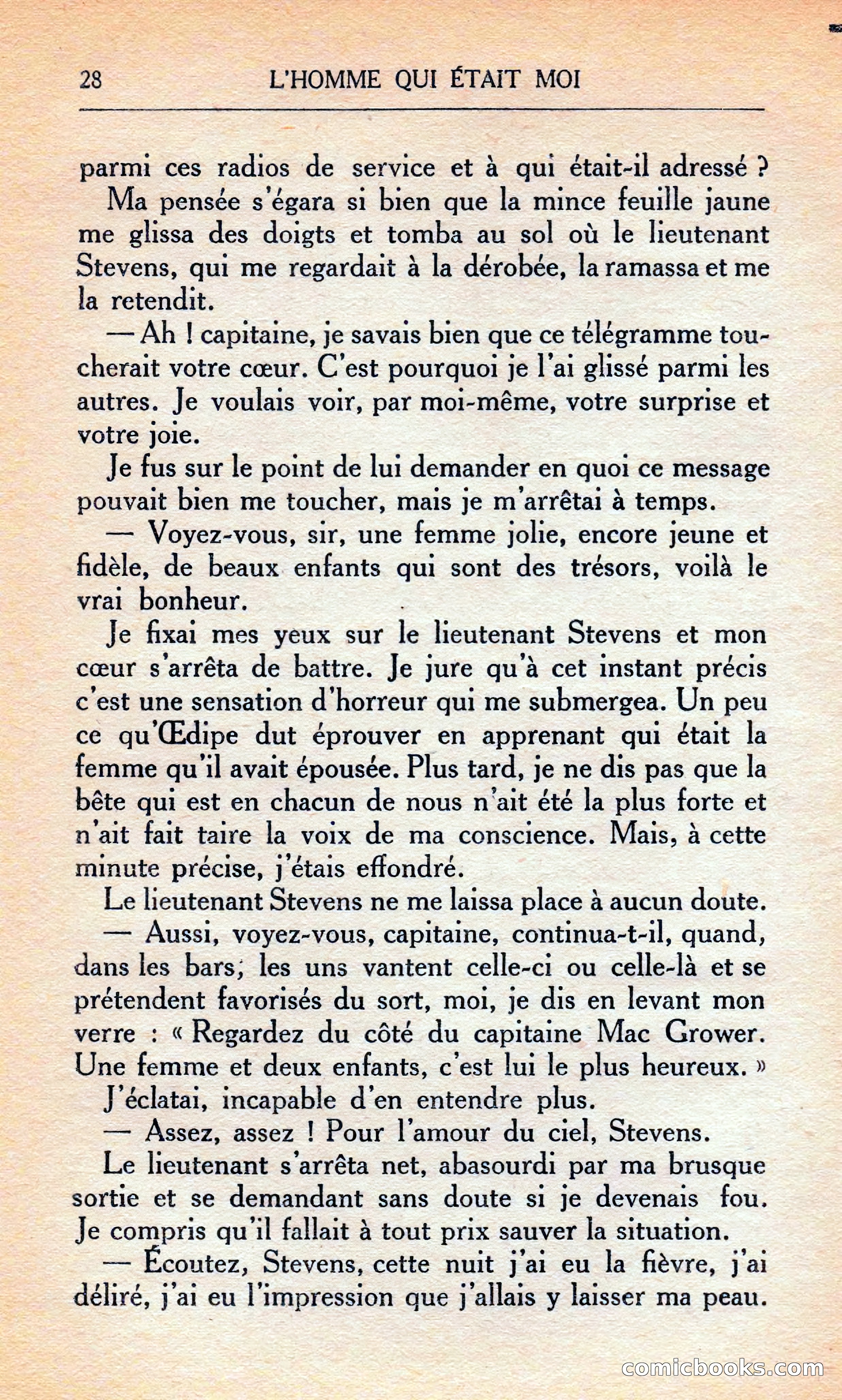 L'homme Qui Était Moi — page 34 of 309