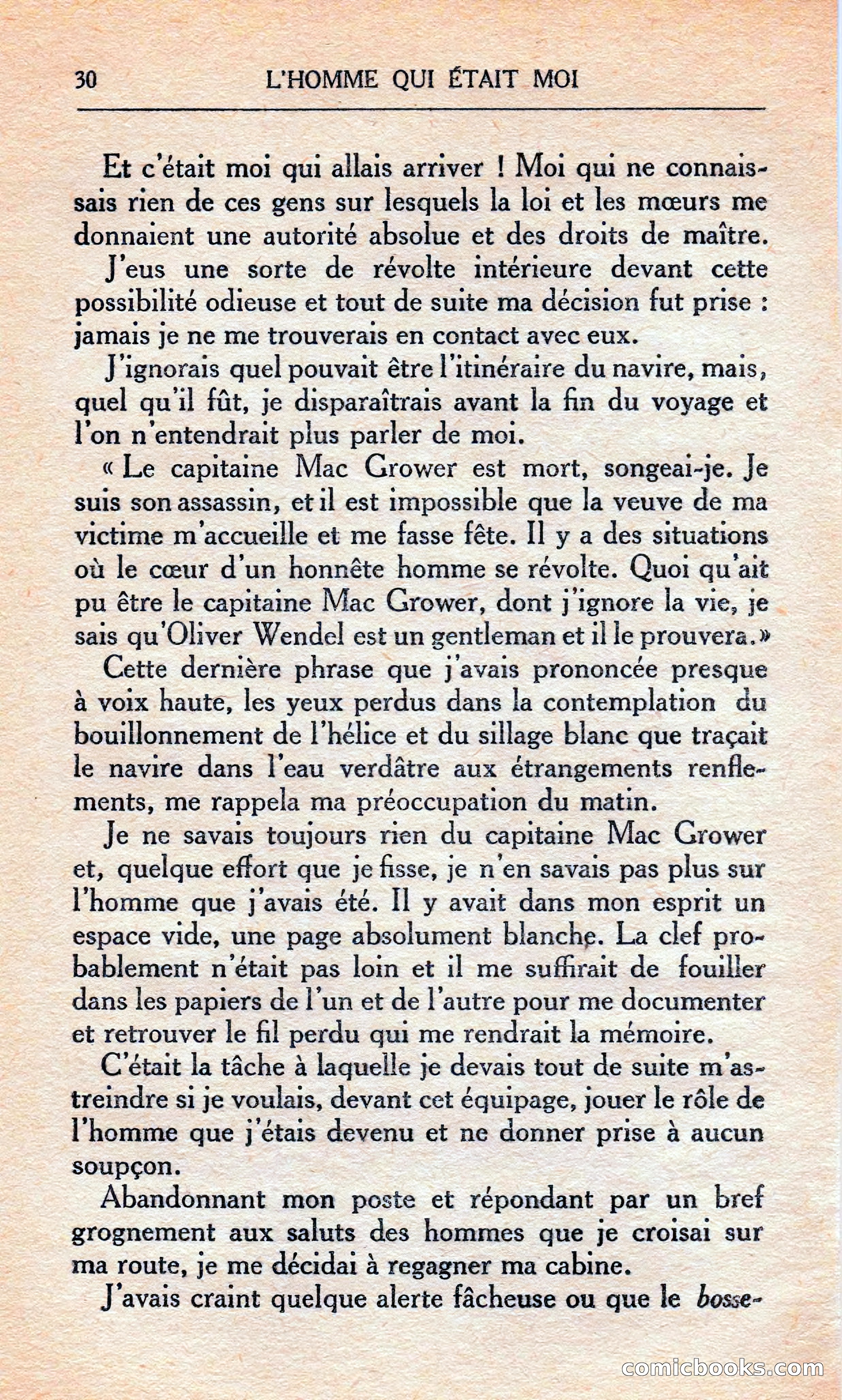 L'homme Qui Était Moi — page 36 of 309