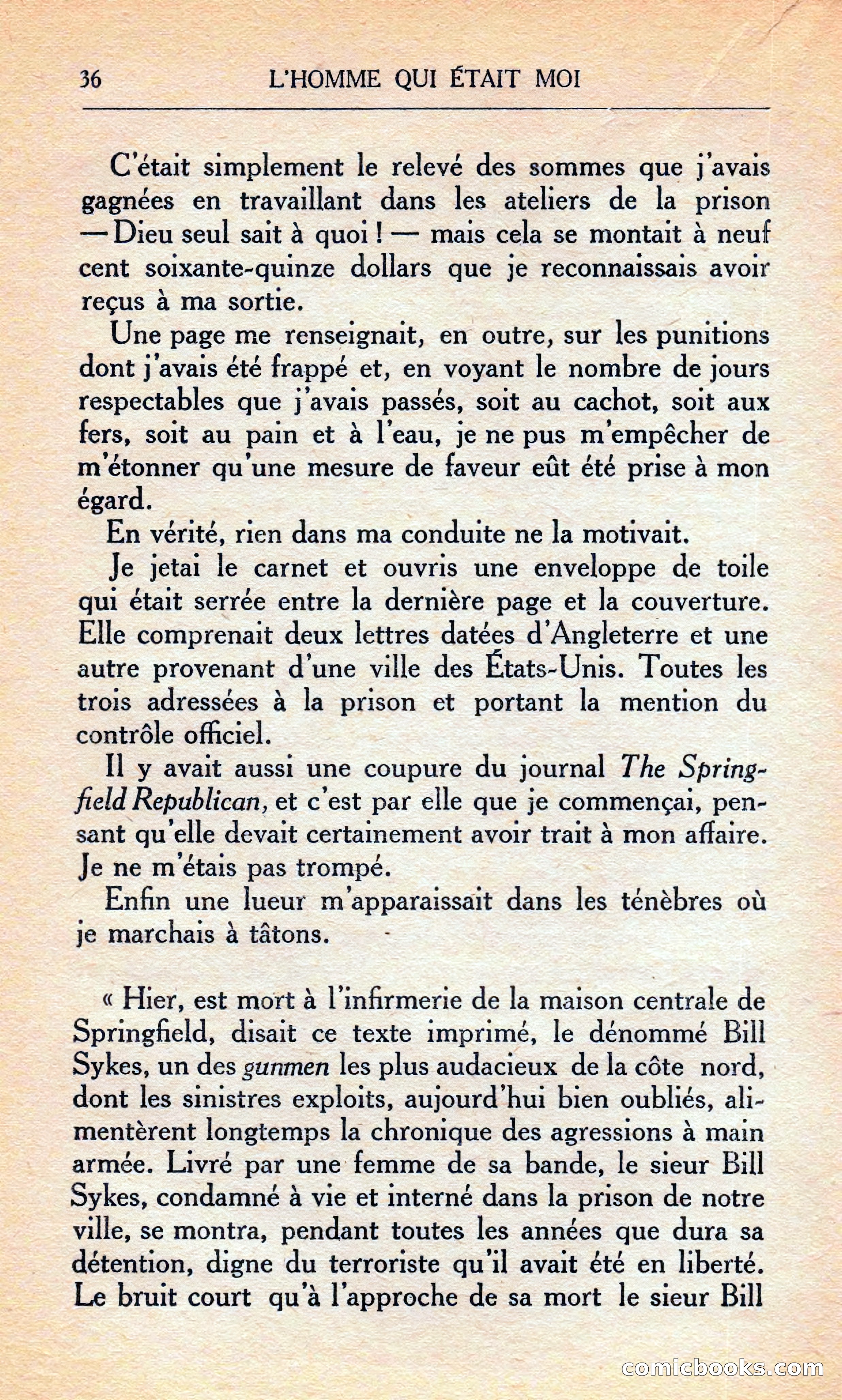 L'homme Qui Était Moi — page 42 of 309