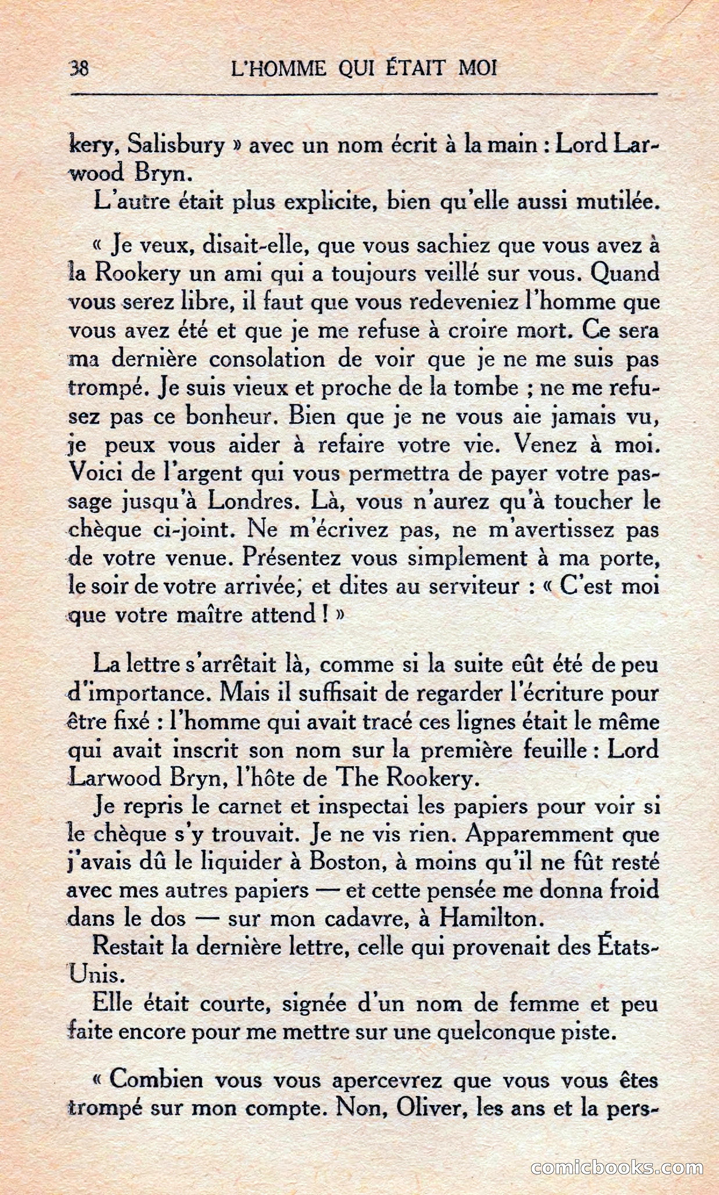 L'homme Qui Était Moi — page 44 of 309