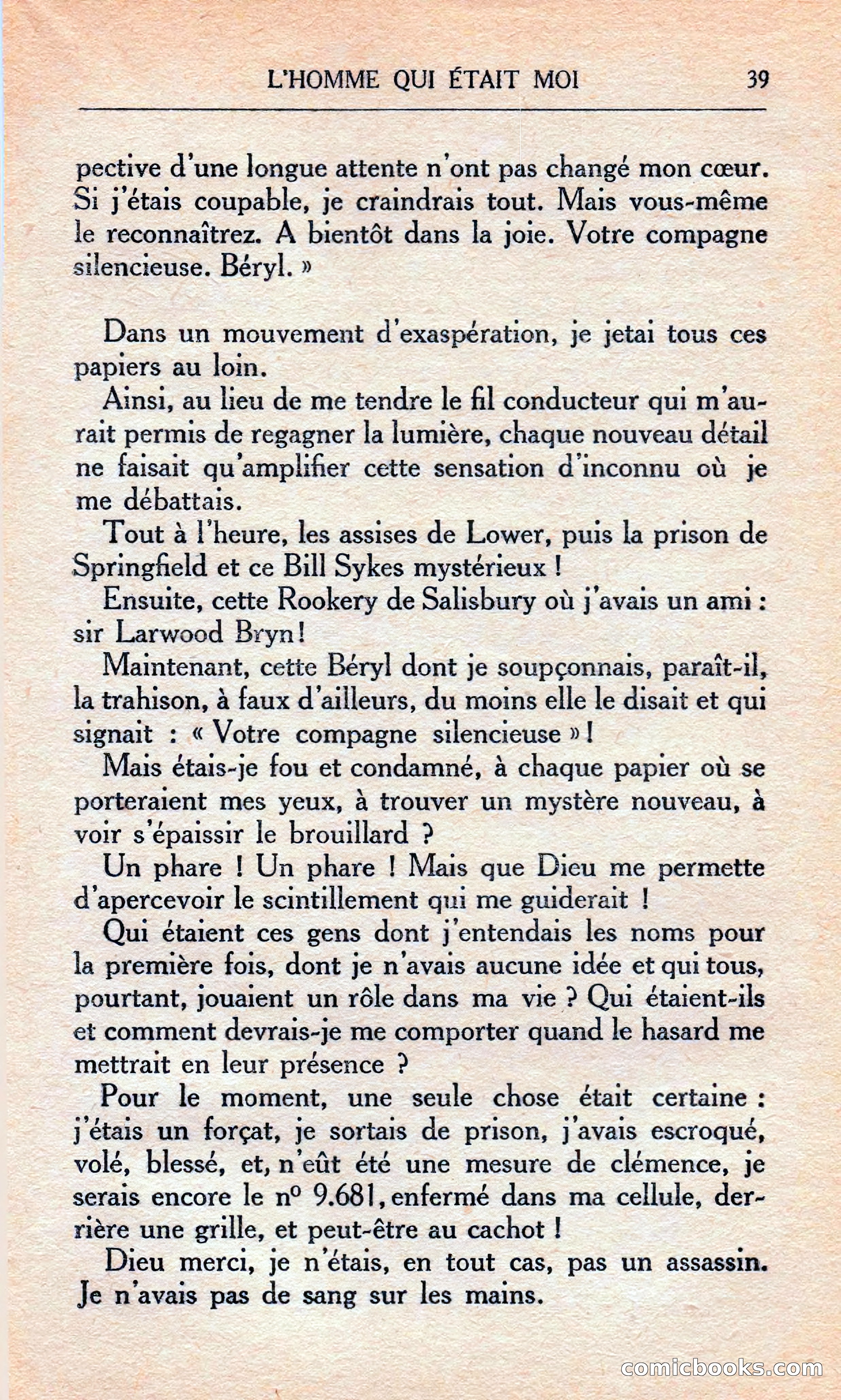 L'homme Qui Était Moi — page 45 of 309
