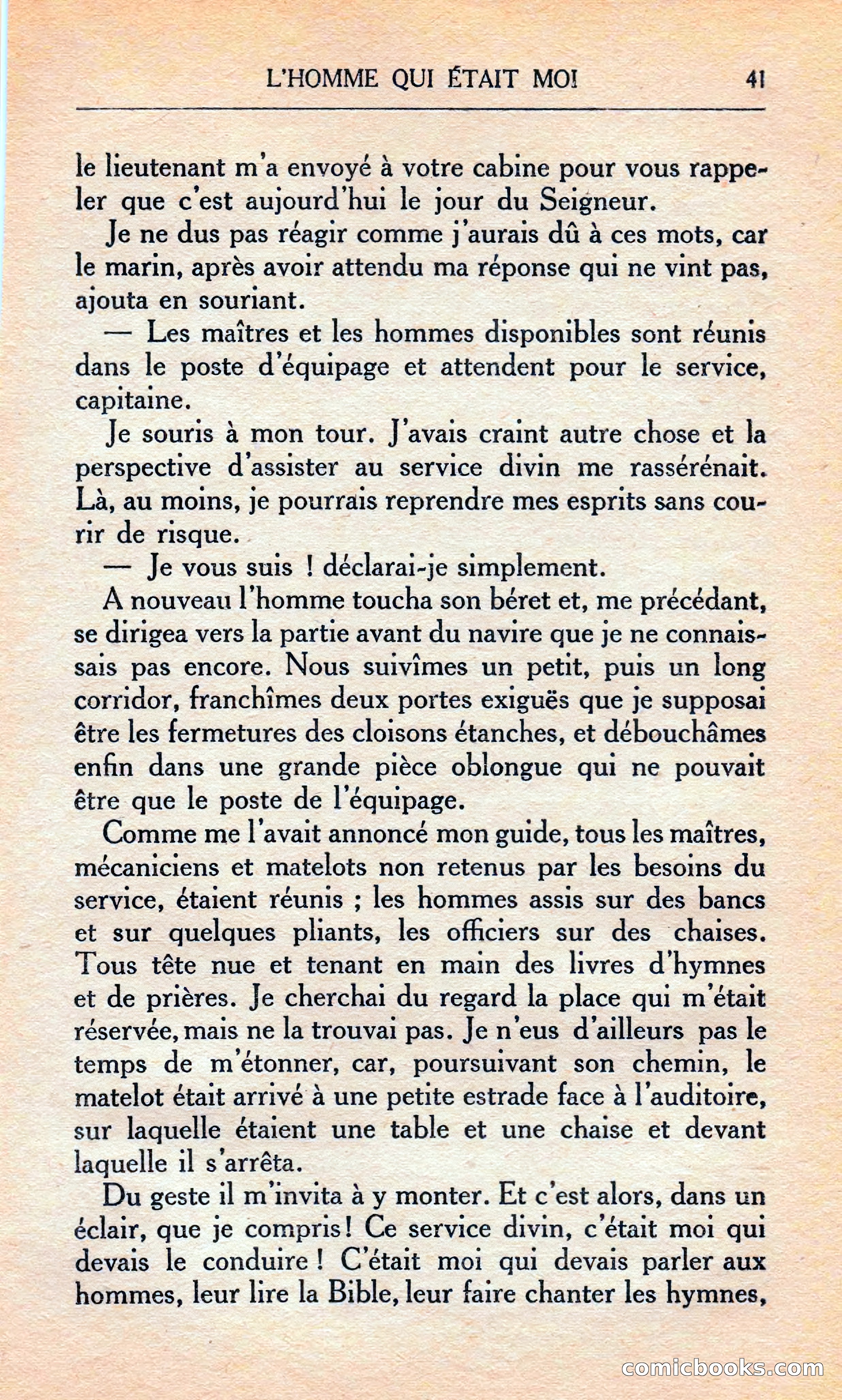 L'homme Qui Était Moi — page 47 of 309