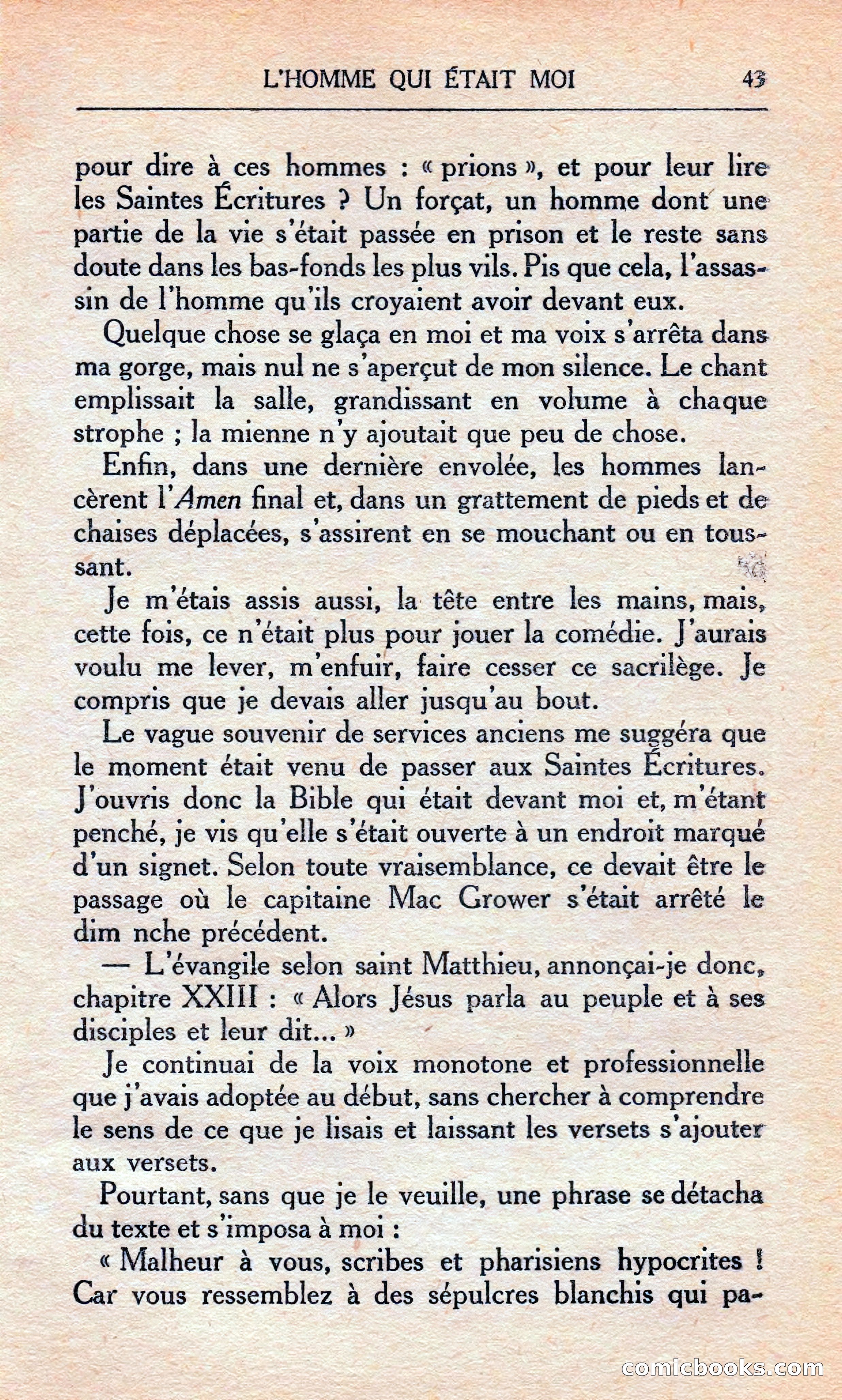 L'homme Qui Était Moi — page 49 of 309
