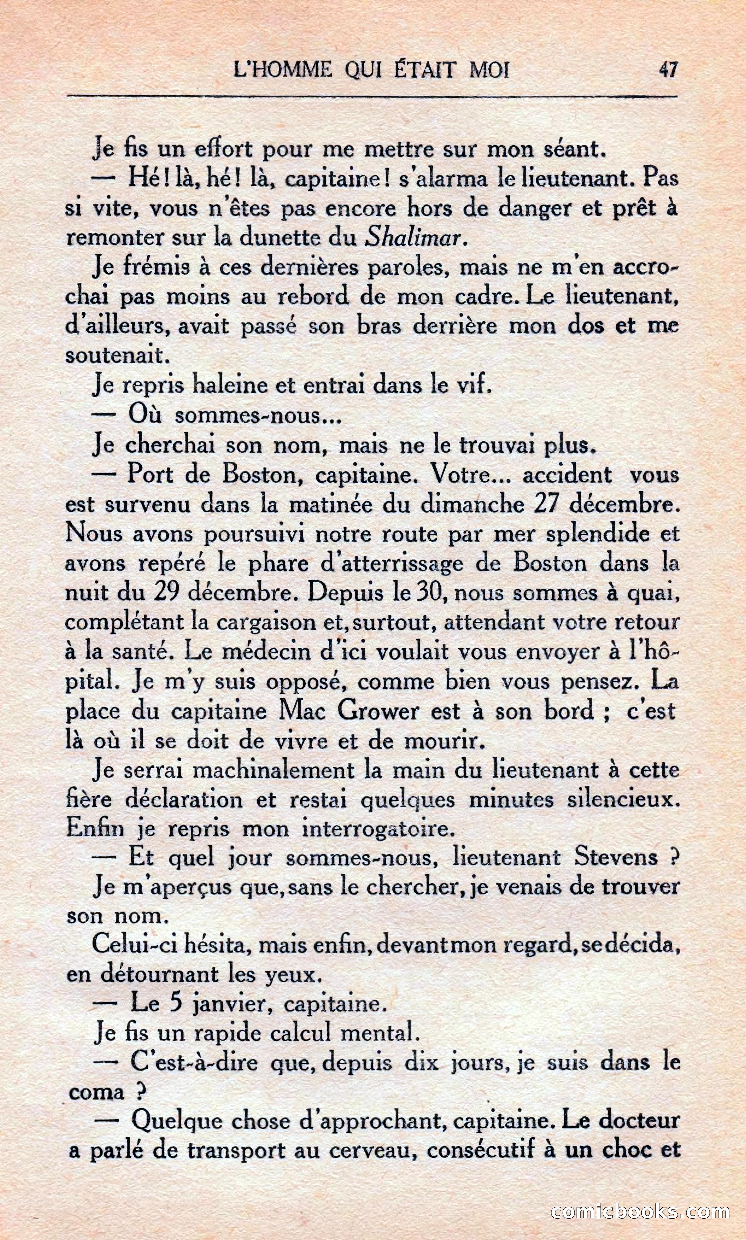 L'homme Qui Était Moi — page 53 of 309
