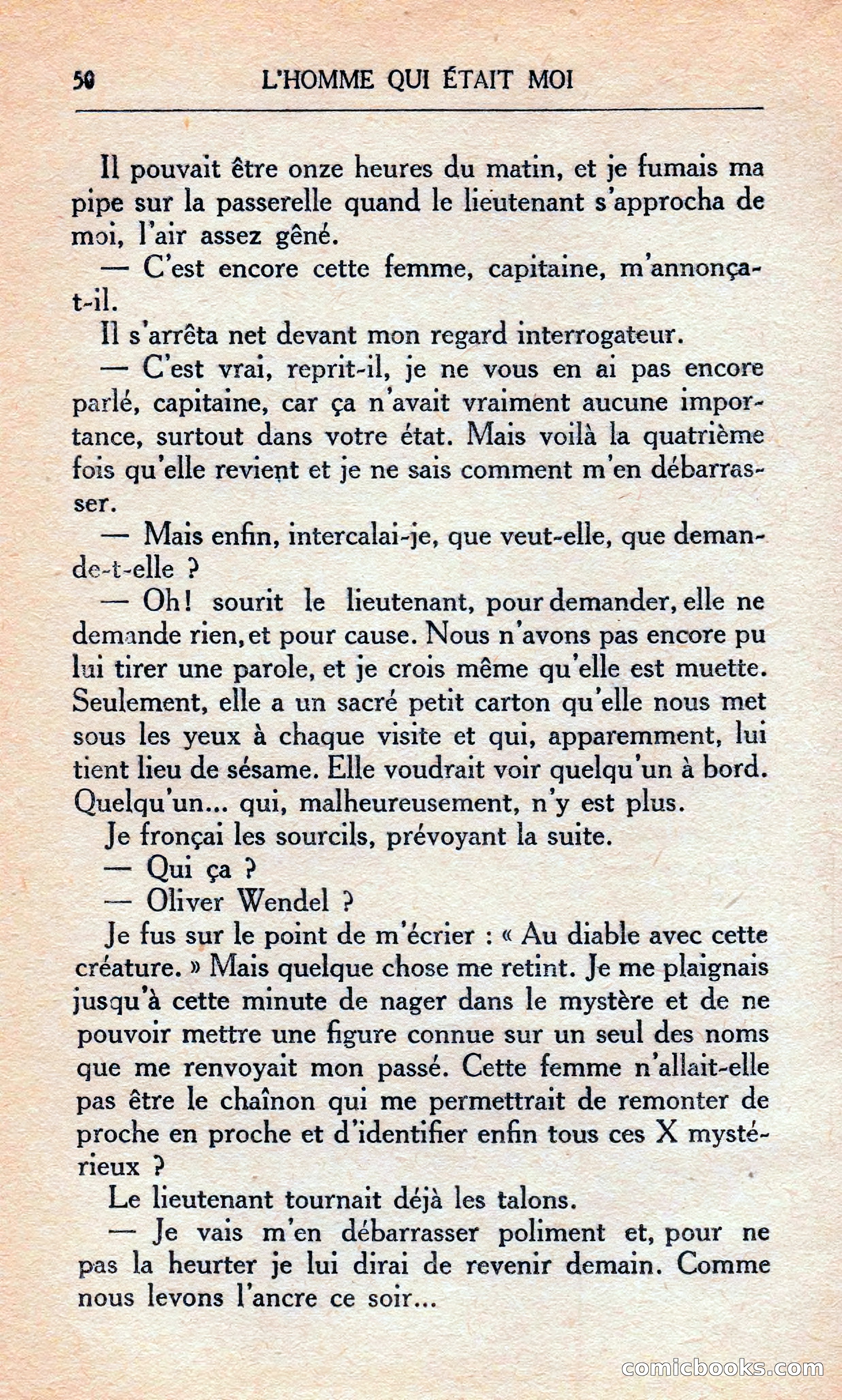 L'homme Qui Était Moi — page 56 of 309