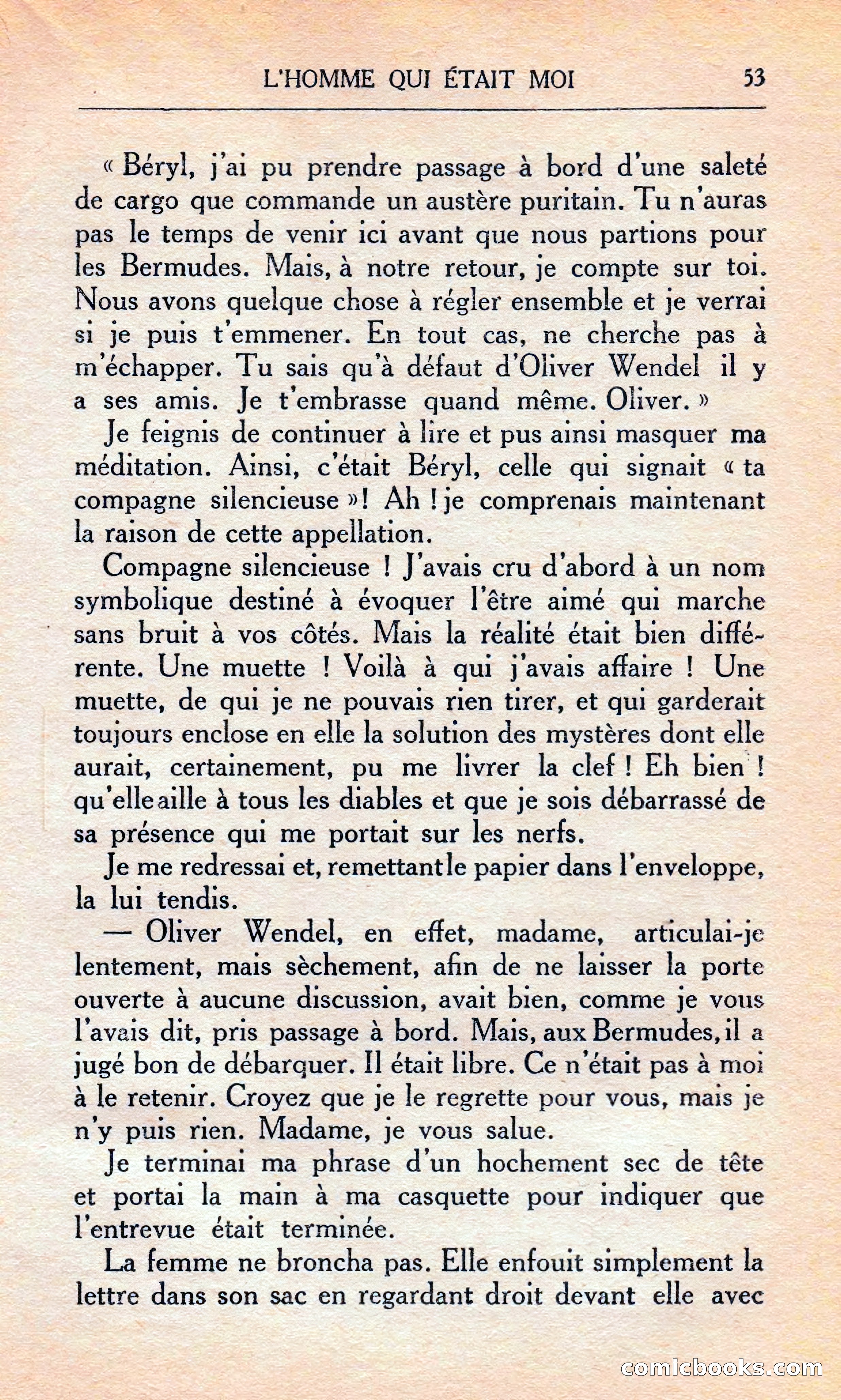 L'homme Qui Était Moi — page 59 of 309