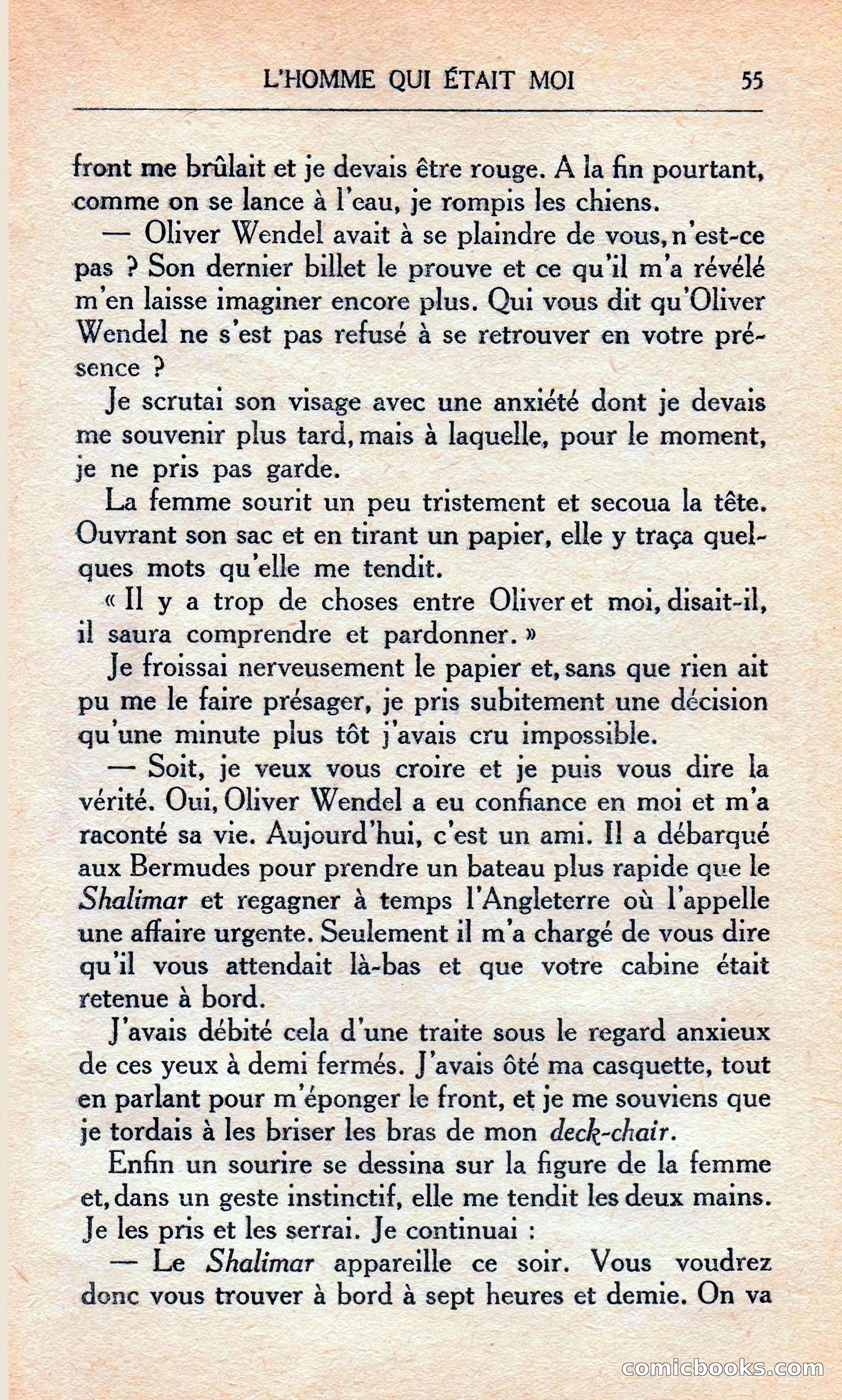 L'homme Qui Était Moi — page 61 of 309