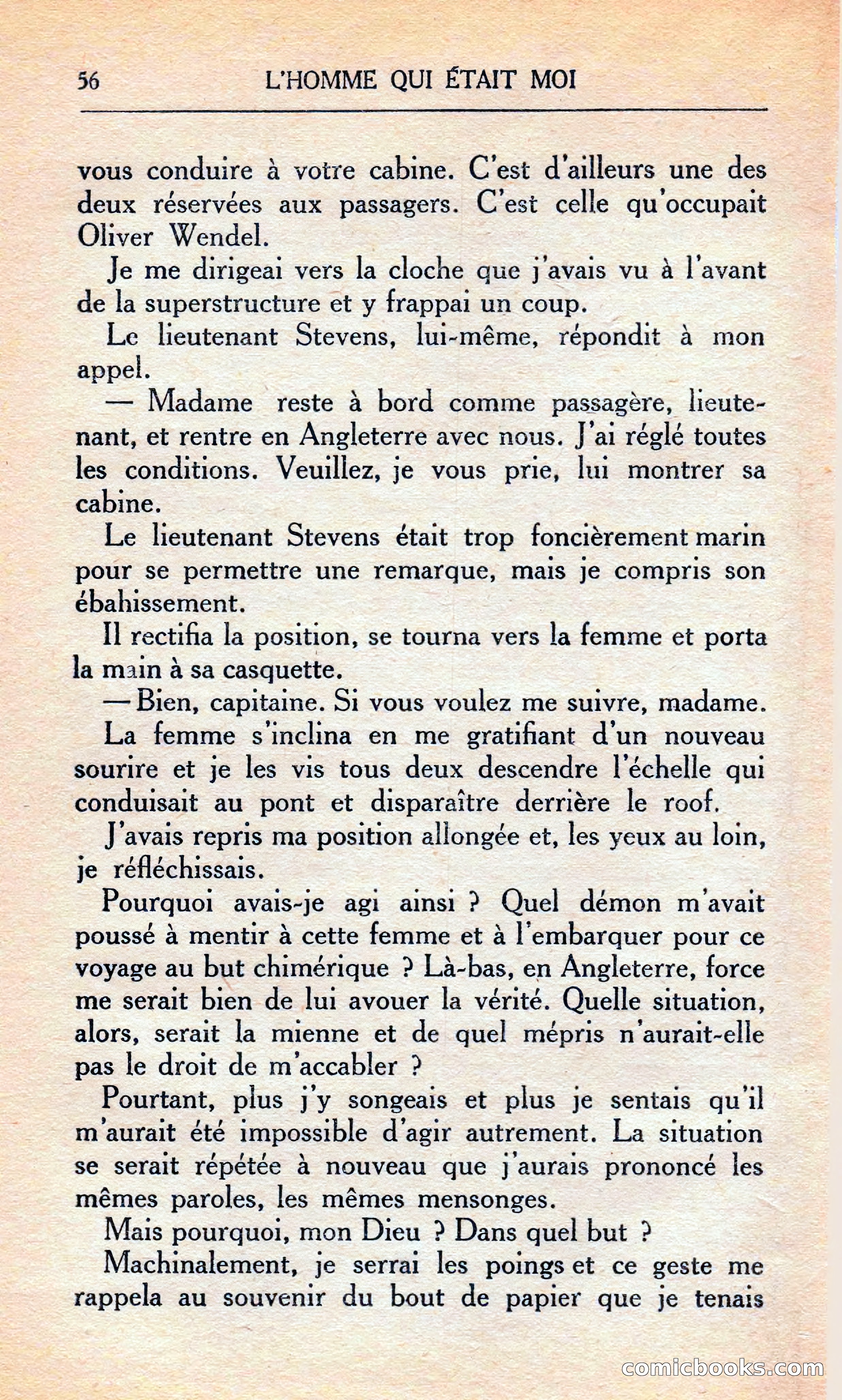 L'homme Qui Était Moi — page 62 of 309