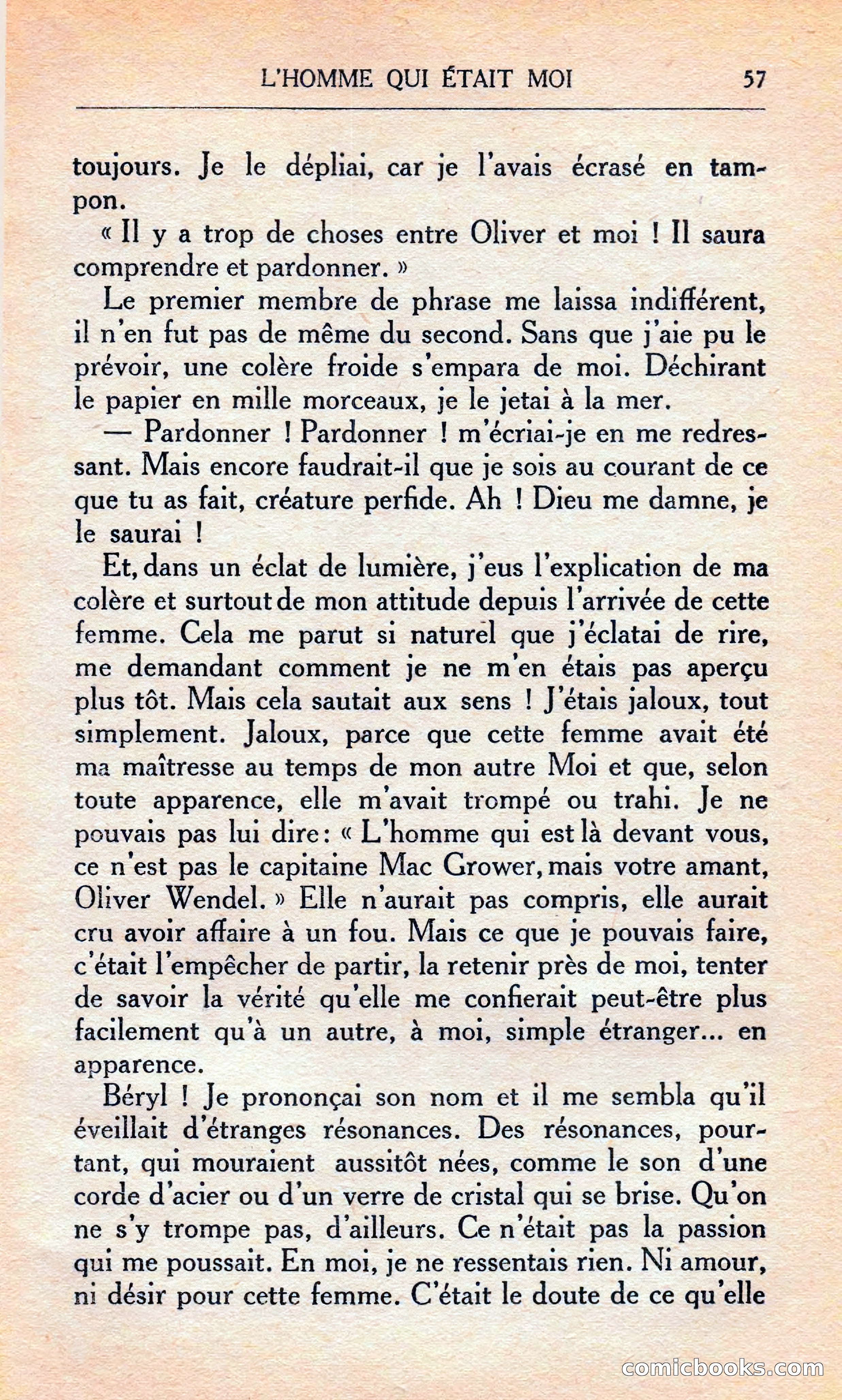 L'homme Qui Était Moi — page 63 of 309