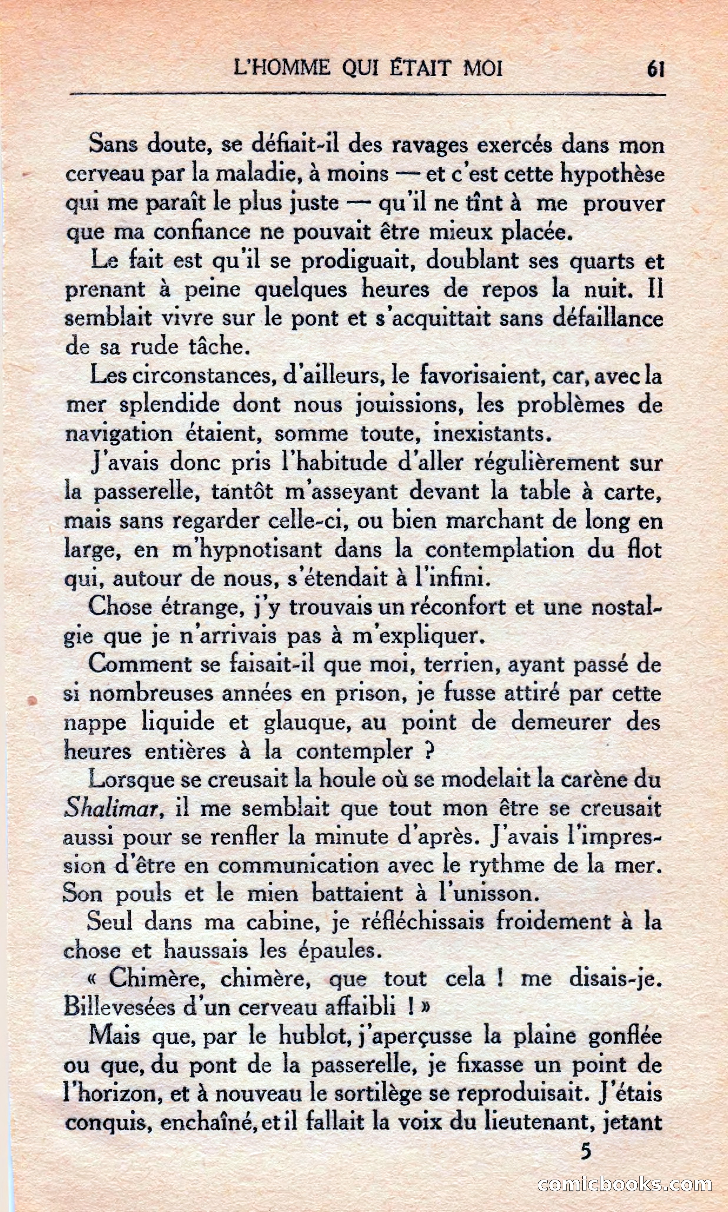 L'homme Qui Était Moi — page 67 of 309
