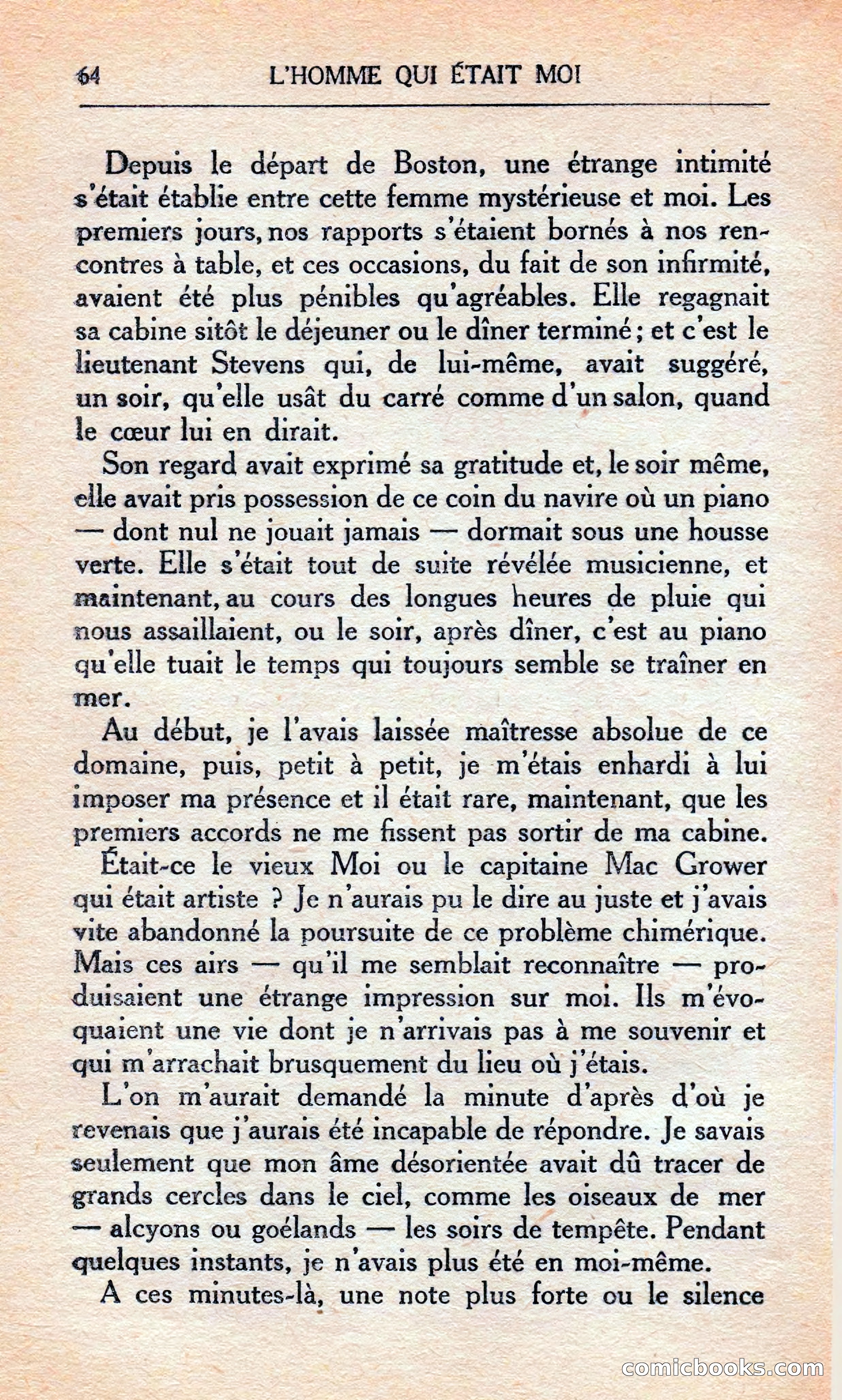 L'homme Qui Était Moi — page 70 of 309