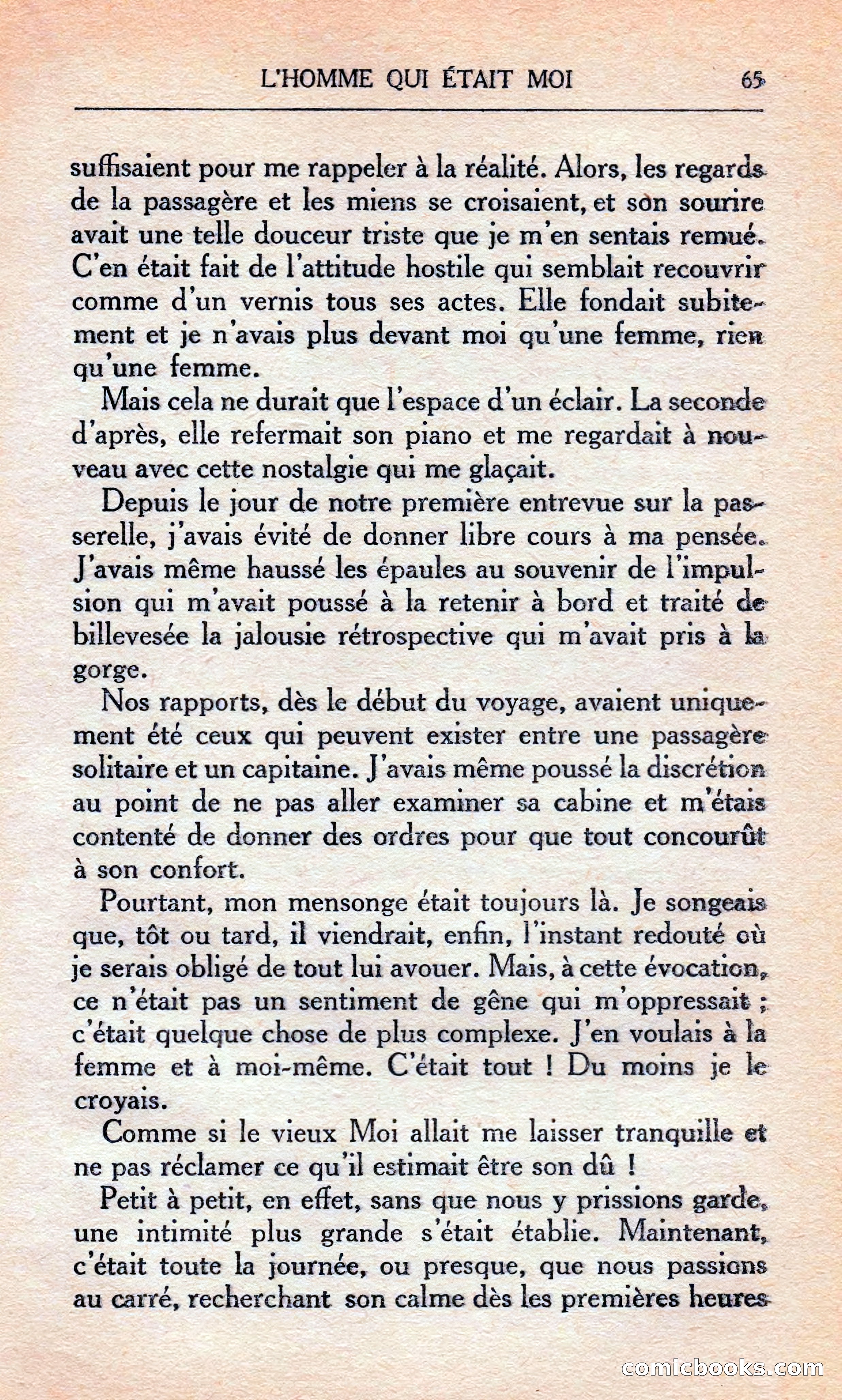 L'homme Qui Était Moi — page 71 of 309