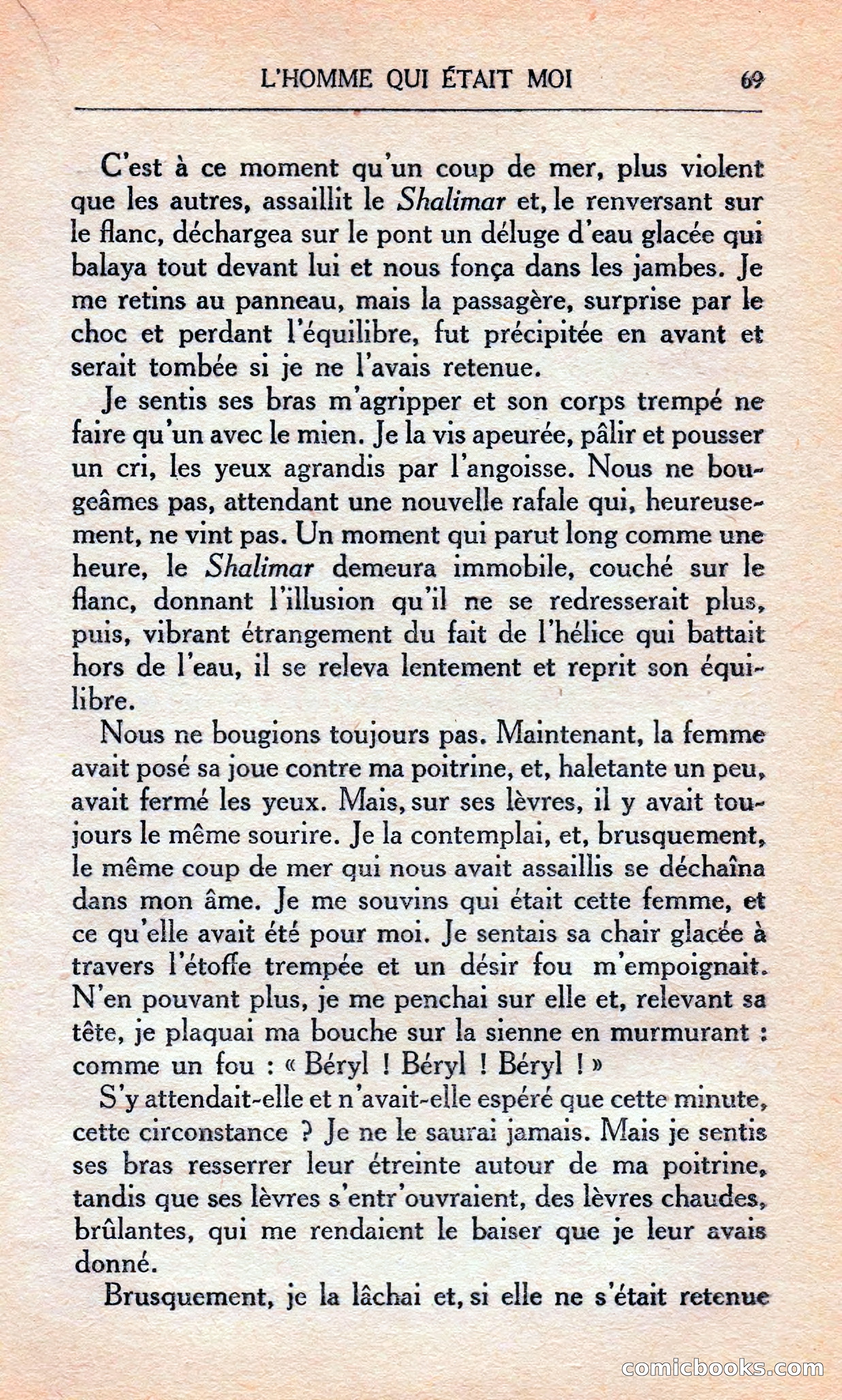 L'homme Qui Était Moi — page 75 of 309