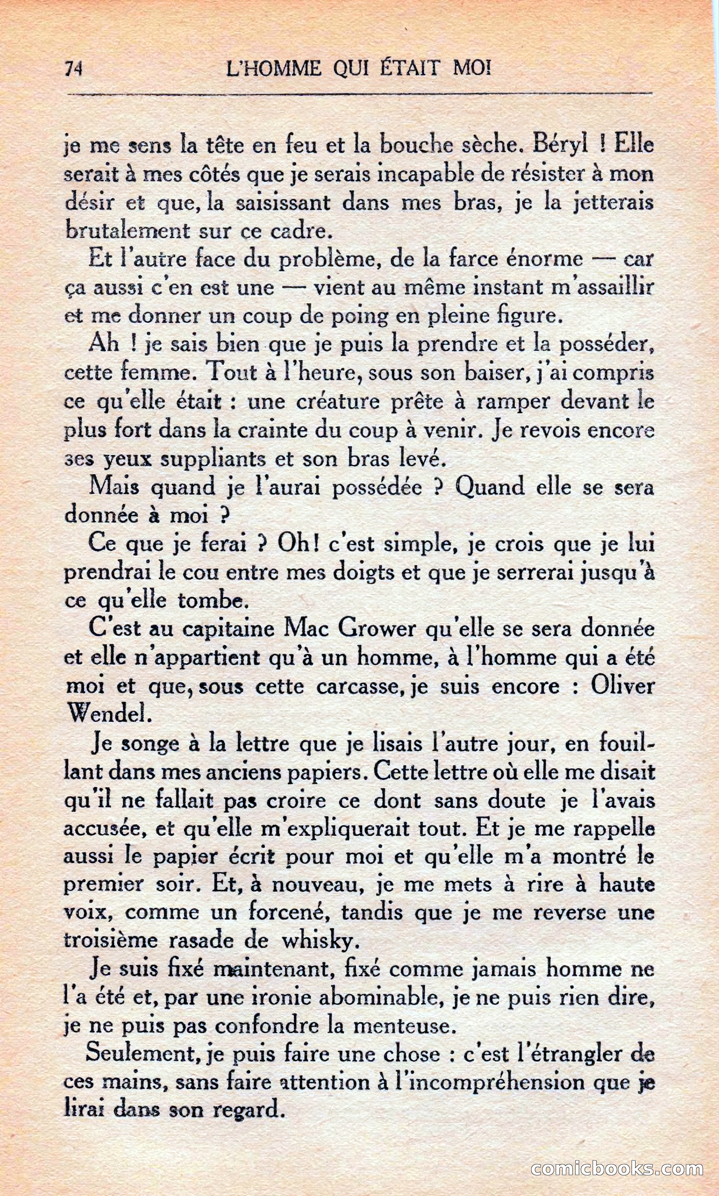 L'homme Qui Était Moi — page 80 of 309