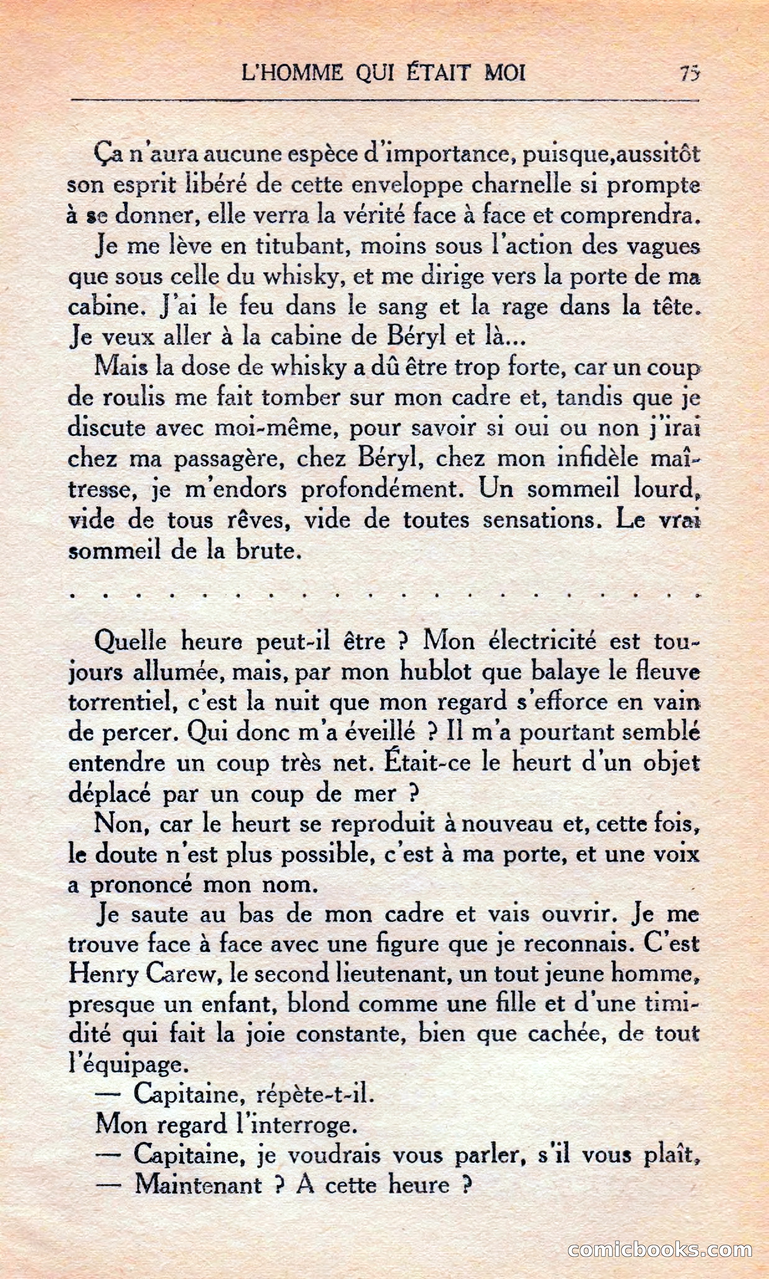 L'homme Qui Était Moi — page 81 of 309