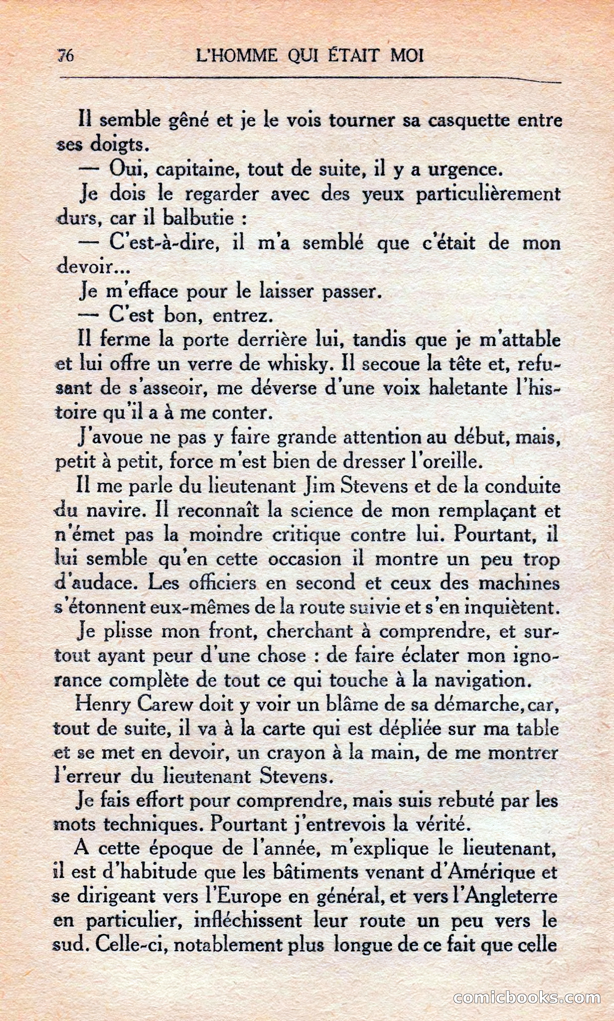 L'homme Qui Était Moi — page 82 of 309