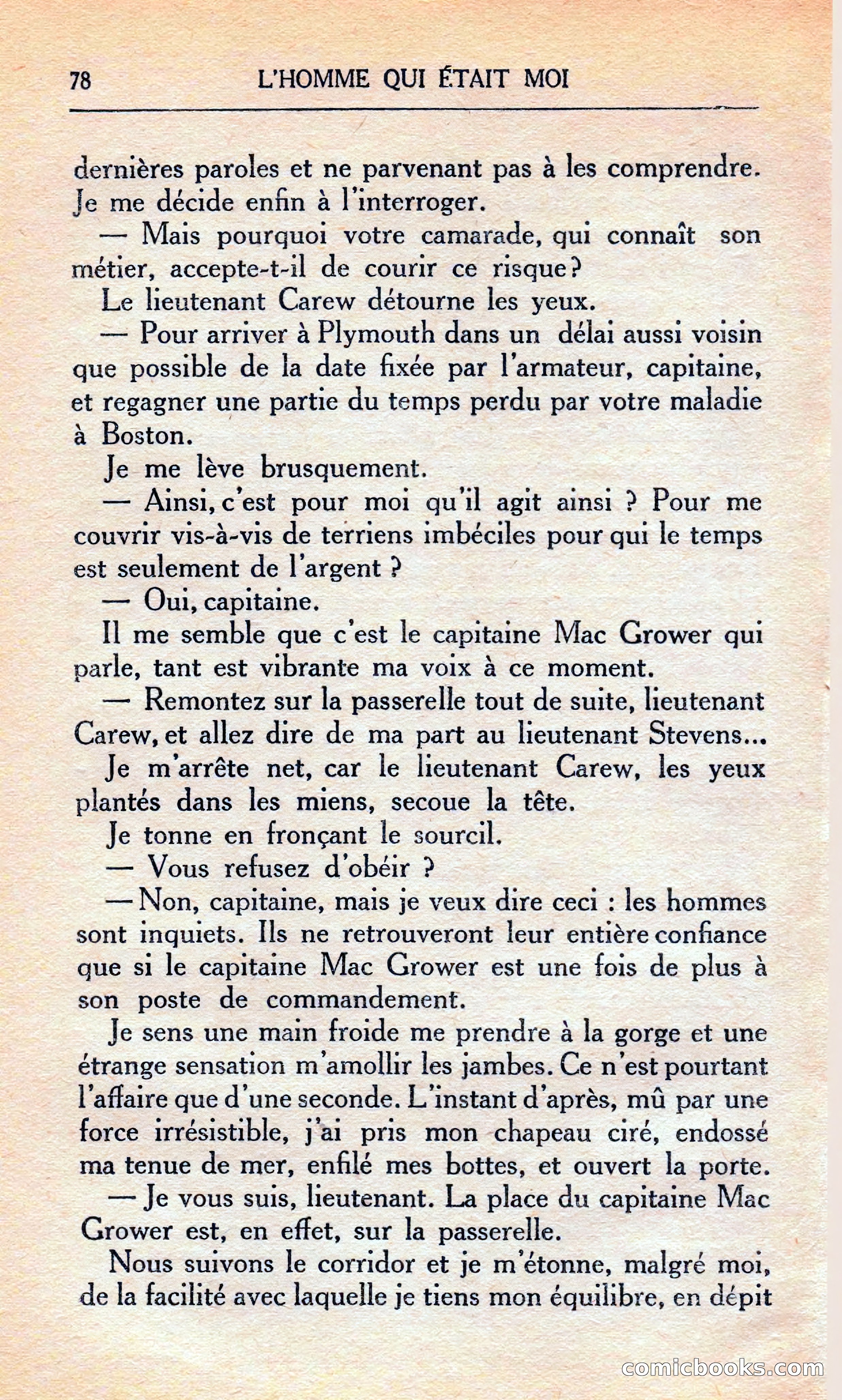 L'homme Qui Était Moi — page 84 of 309
