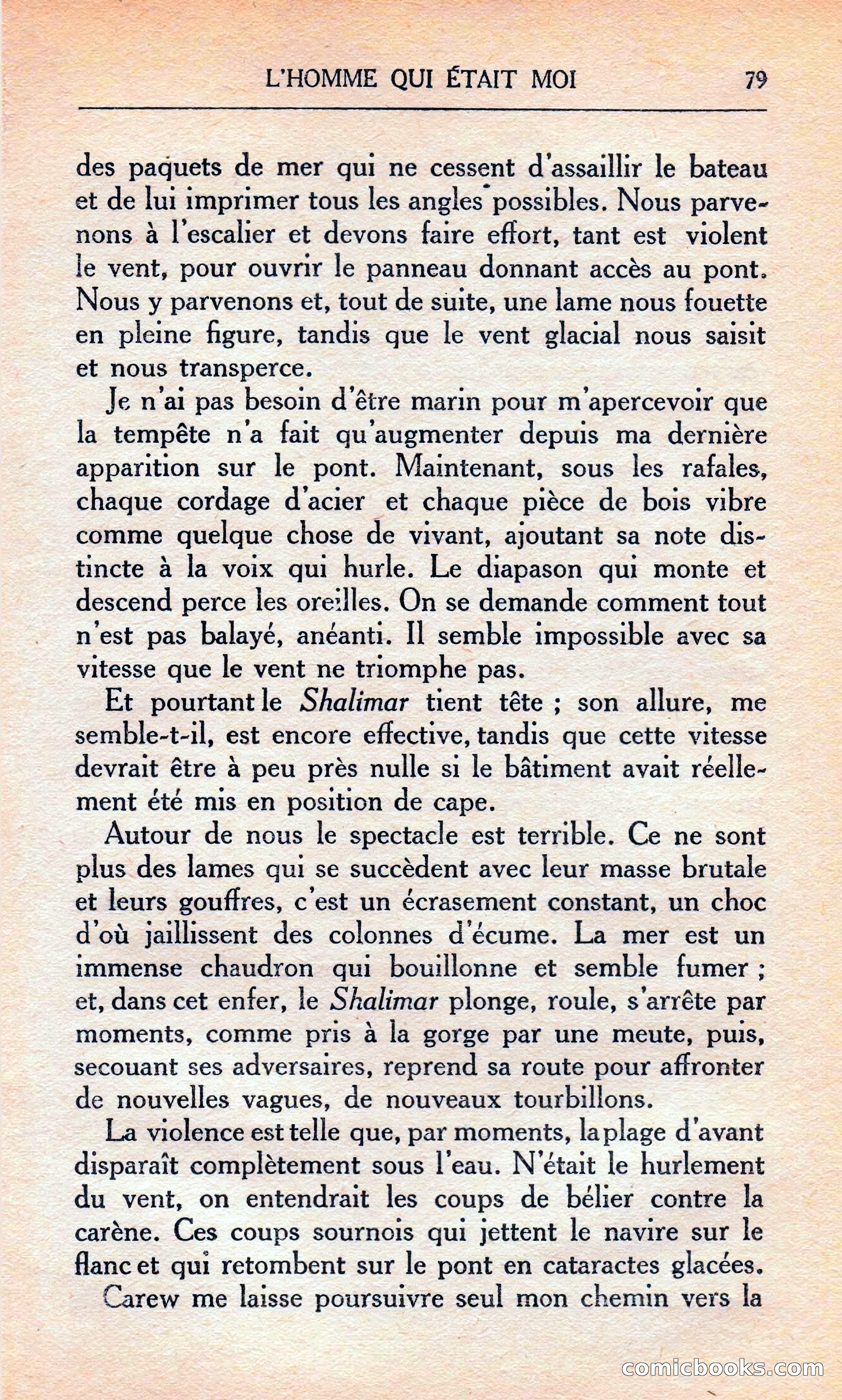 L'homme Qui Était Moi — page 85 of 309