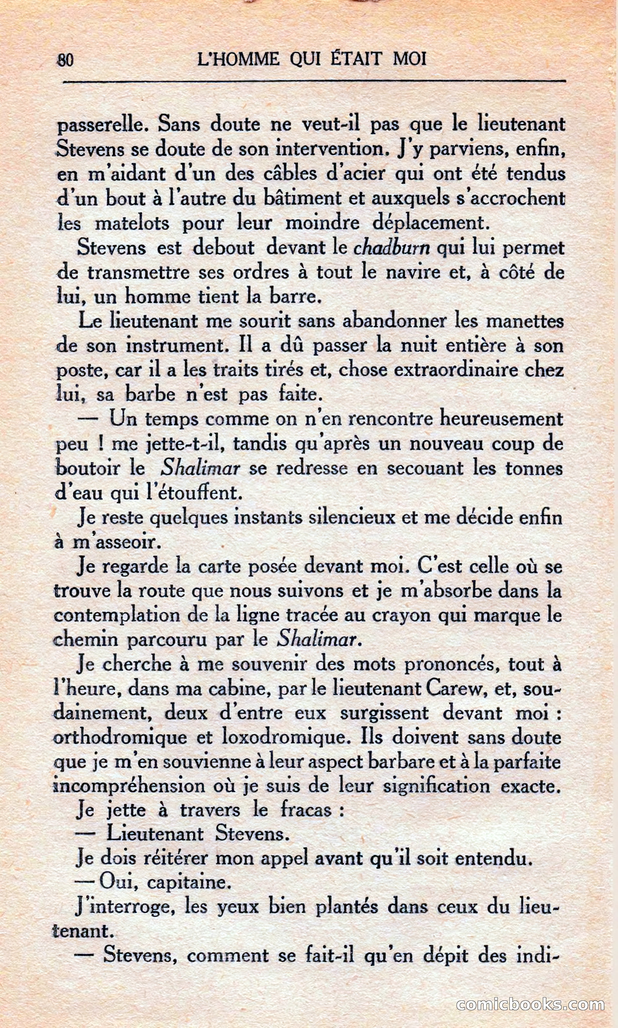 L'homme Qui Était Moi — page 86 of 309