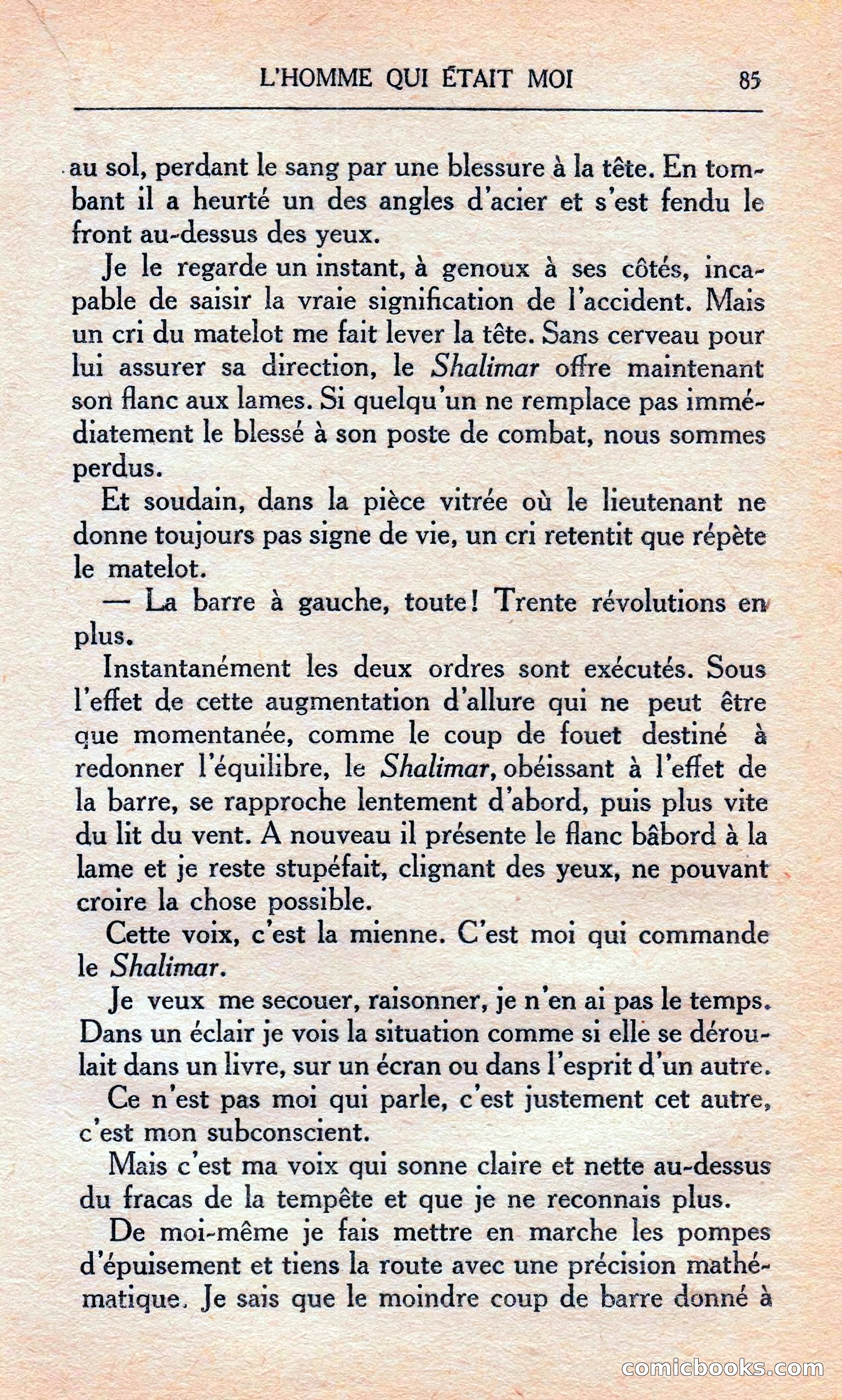 L'homme Qui Était Moi — page 91 of 309